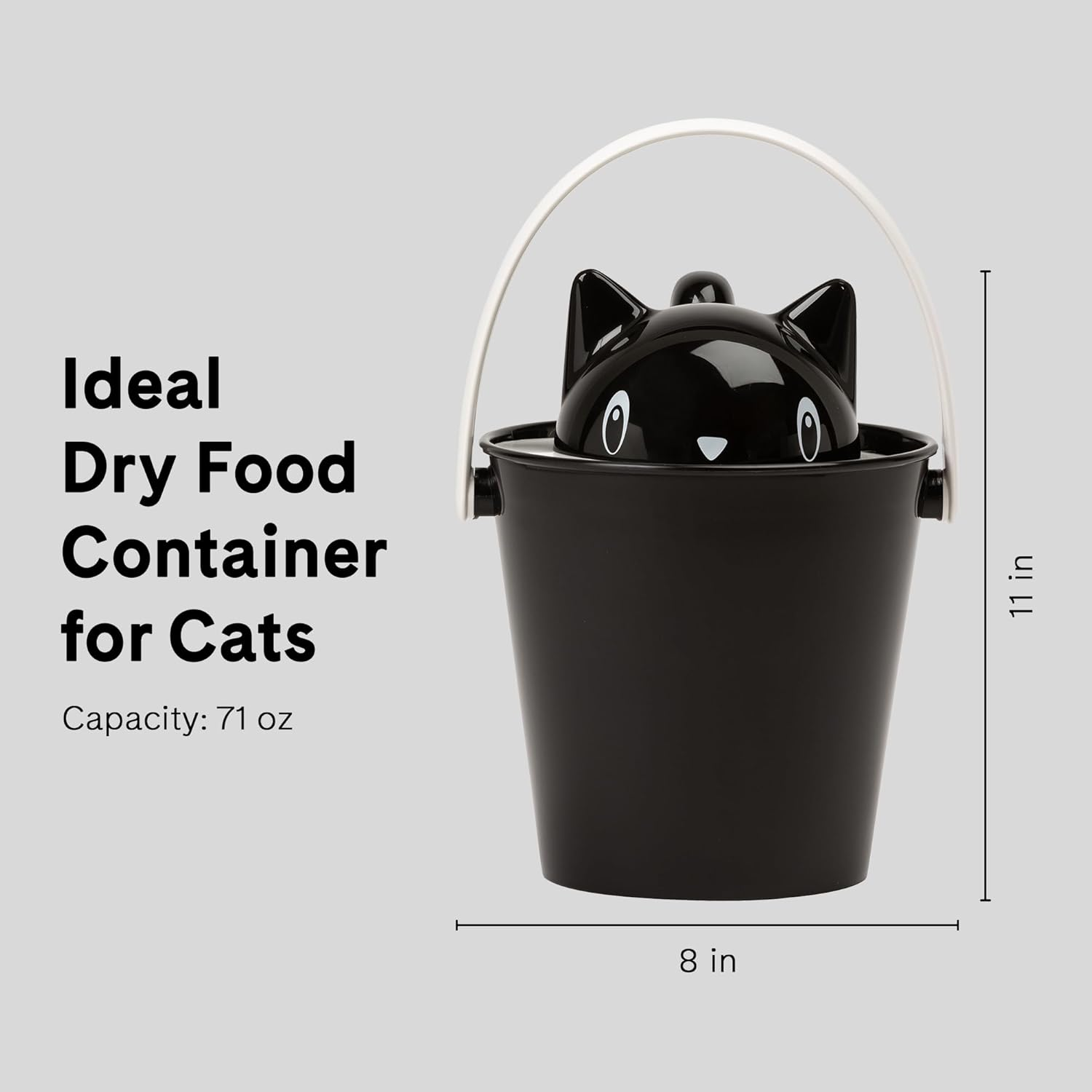 K Brands Crick Cat Stoarge, Black image number 1