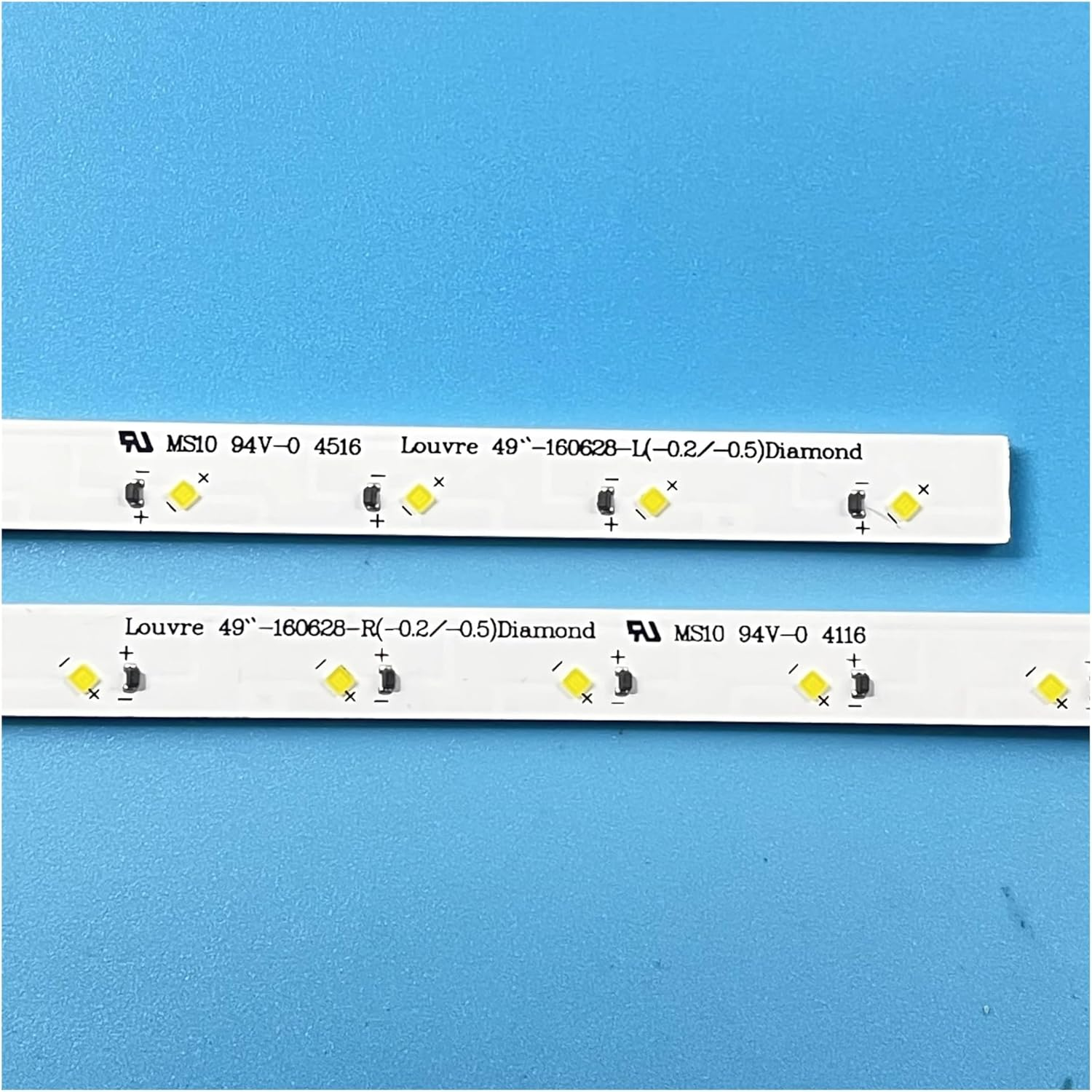 LED Backlight Strip for UE49K5100AU UN49K5300 UE49K5100 CY-FK049BNEV3H 49K5100A UE49K5100AK UE49K5100AW UE49K5300A (Color : 4 Pieces) image number 3
