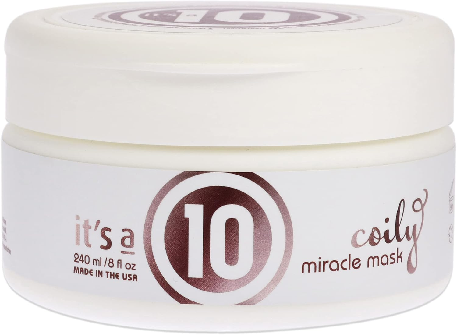 IT'S a 10 Coily Miracle Mask for Unisex 8 Oz Masque image number 1