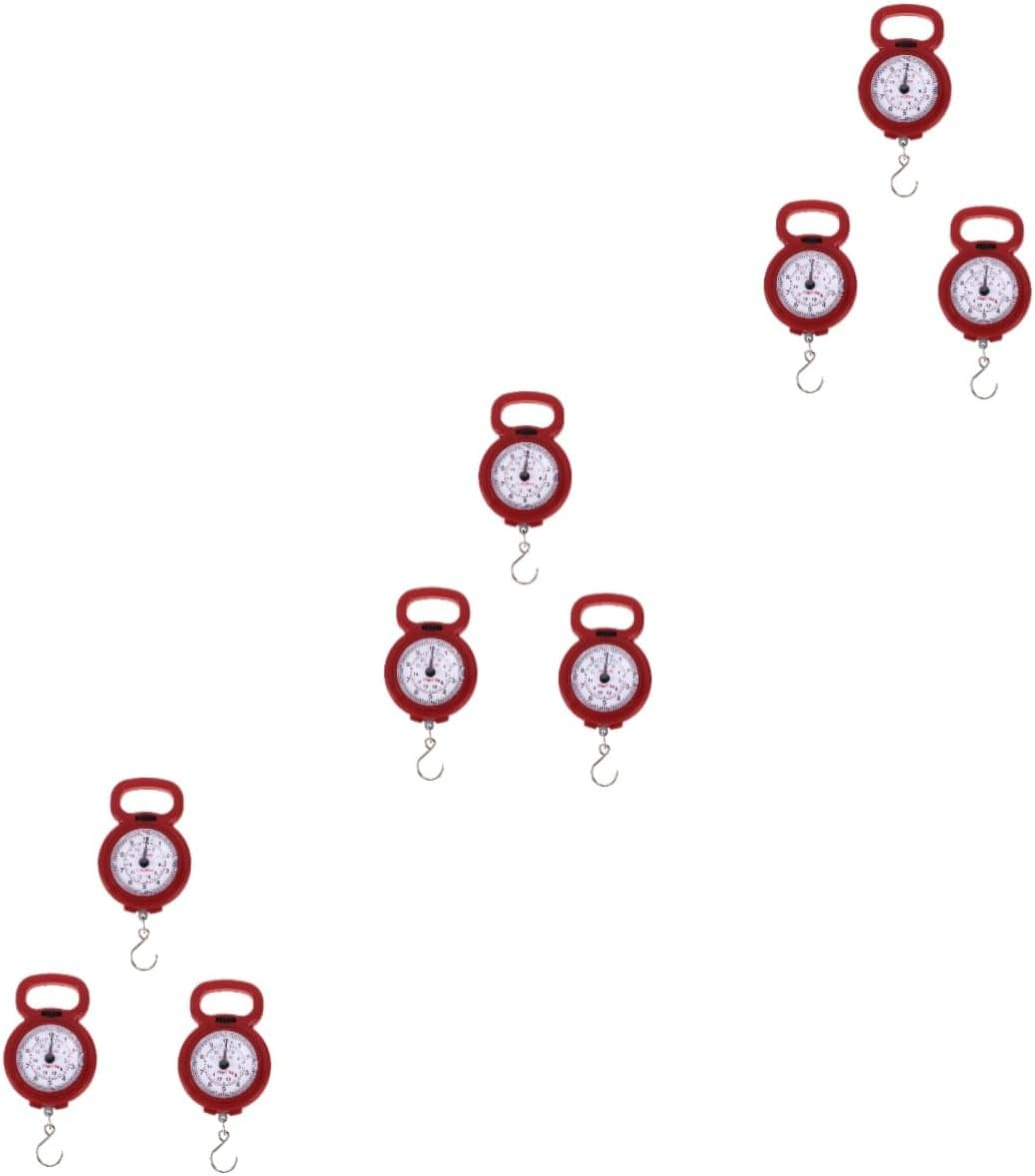 GALPADA 3Pcs Hanging Scale Digital Screen Scale Portable for Luggage Weighing Accurate Handheld Weighing for Kitchen Travel Use Capacity Random Color image number 4