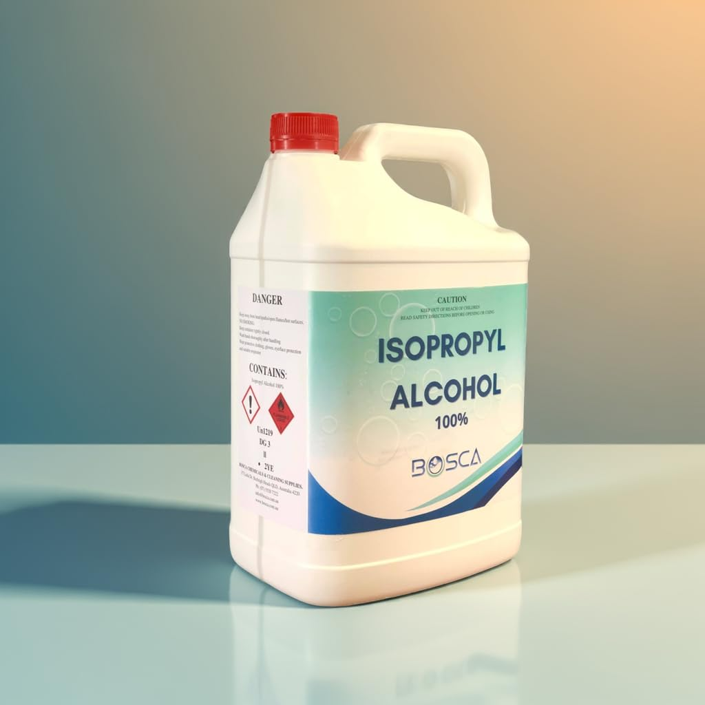 100% Isopropyl Alcohol Isopropanol Rubbing Alcohol 5L