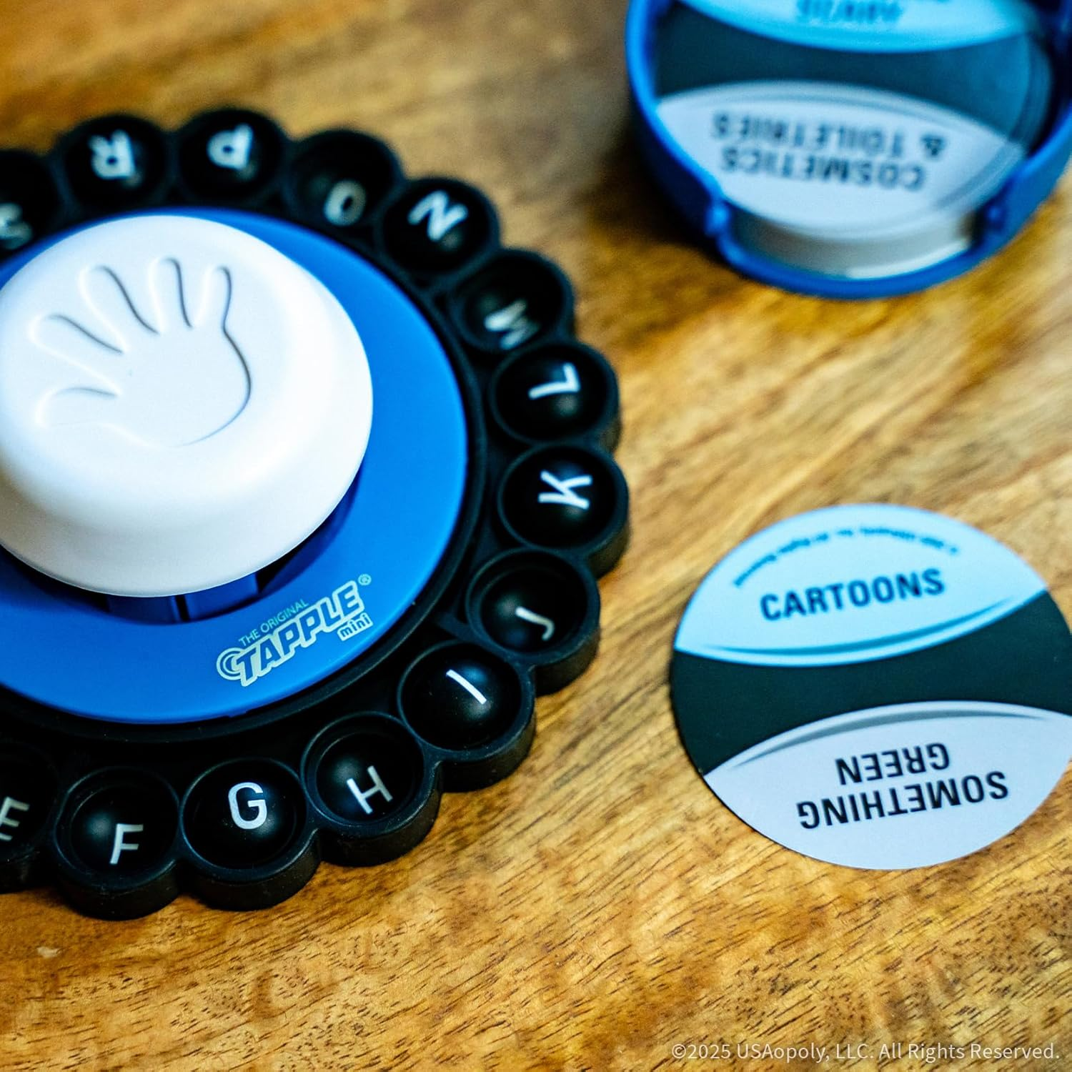 The Op | Tapple Mini | Portable Word Game | 2-8 Players, Ages 8+ image number 2