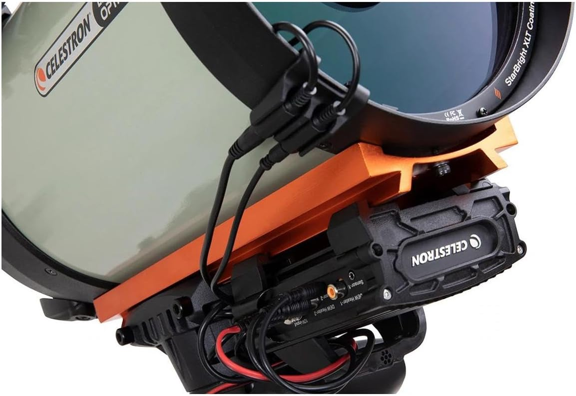 Celestron - Dew Heater Ring - Aluminum Dew Prevention - Compatible 8'' Schmidt-Cassegrain, Edgehd, RASA Telescope, Black, 94051