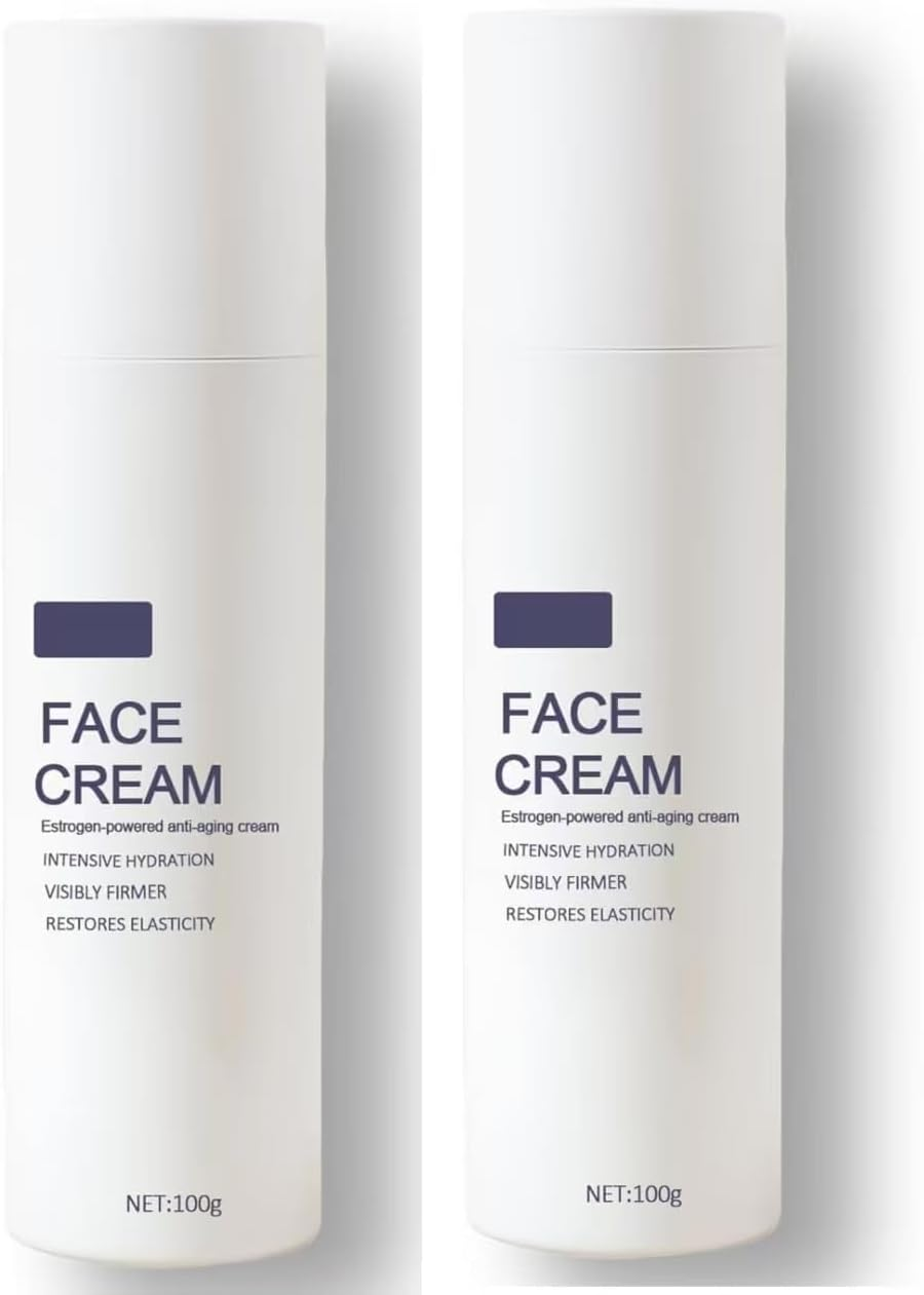 Estrogen-Powered Anti-Aging Cream,Facial Hydrating Cream, Intensive Hydrating to Firm,For Sensitive Dry Oily Mature Skin Women Men