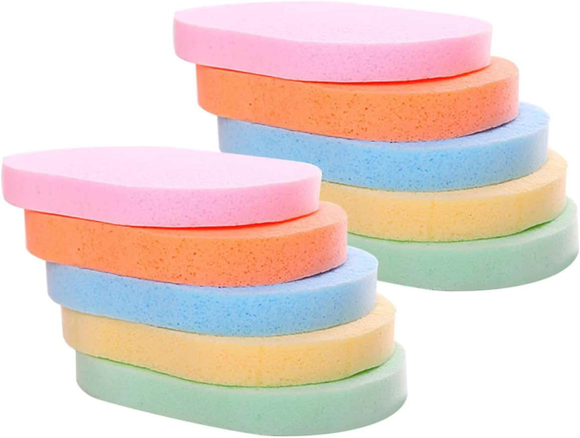 Ipetboom Facial Sponge Esthetician Supplies, 30Pcs Seaweed Facial Sponge Puff for Gentle Face Cleansing, Facial Sponges Compressed for Esthetician Women Makeup Removal Daily Skin Care Tool image number 2