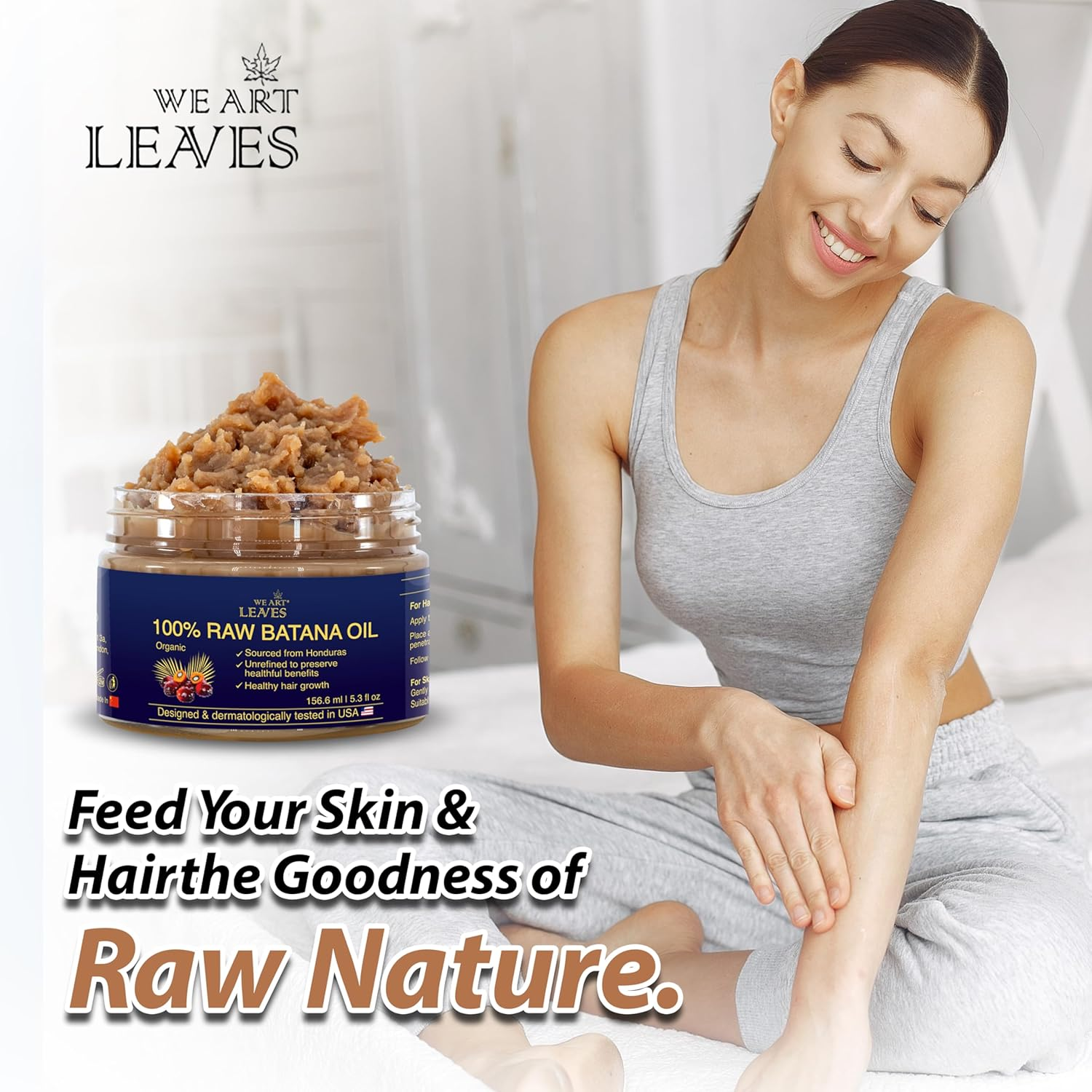 Raw Batana Oil for Hair Growth Dr Sebi - 156Ml Organic Honduras Batana Oil - 100% Natural for Thicker, Stronger Hair for Men and Women image number 3