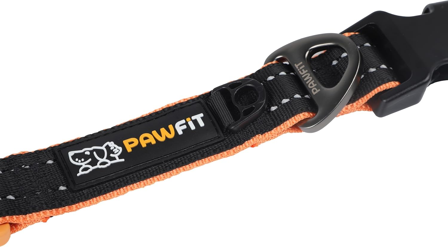 Pawfit Collar, Nylon Dog Collar with Safety Buckle, Adjustable Pet Collars with Quick Release Buckle
