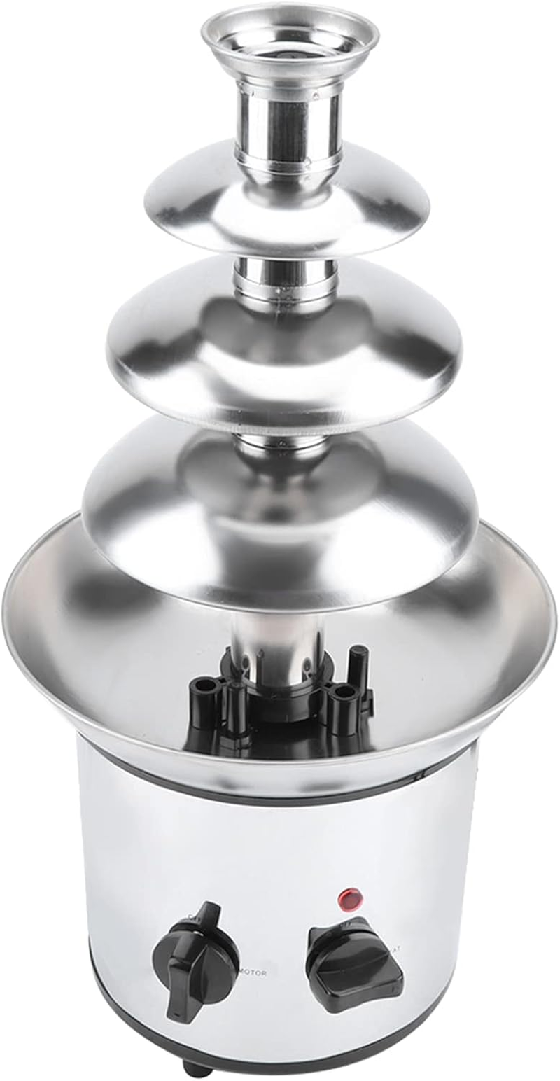 Fast Melt Chocolate, Adjustable Stanza Temperature, 4 Tiers, Unique Bowl Design, for Dipping, Suitable for Various Occasions image number 1