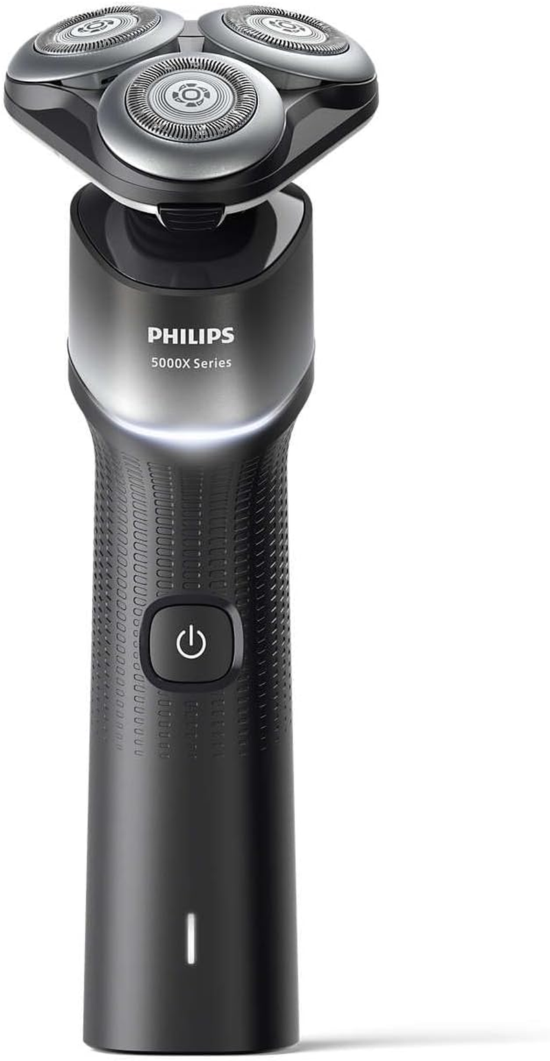 Philips Shaver 5000X Series, Wet and Dry Electric Shaver, Skinprotect Technology, 360 Flexing Head, 1 H Charging/5 Min. Quick Charge, P-Cap Silver, Model X5004/00 image number 1