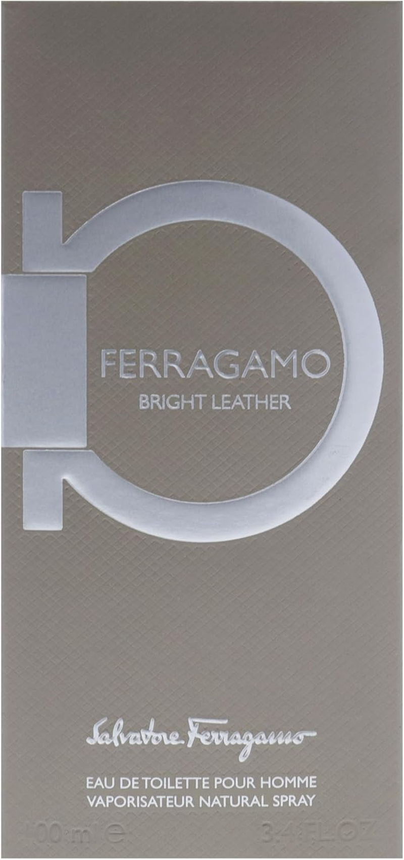 Bright Leather by Salvatore Ferragamo for Men - 3.4 Oz EDT Spray image number 3