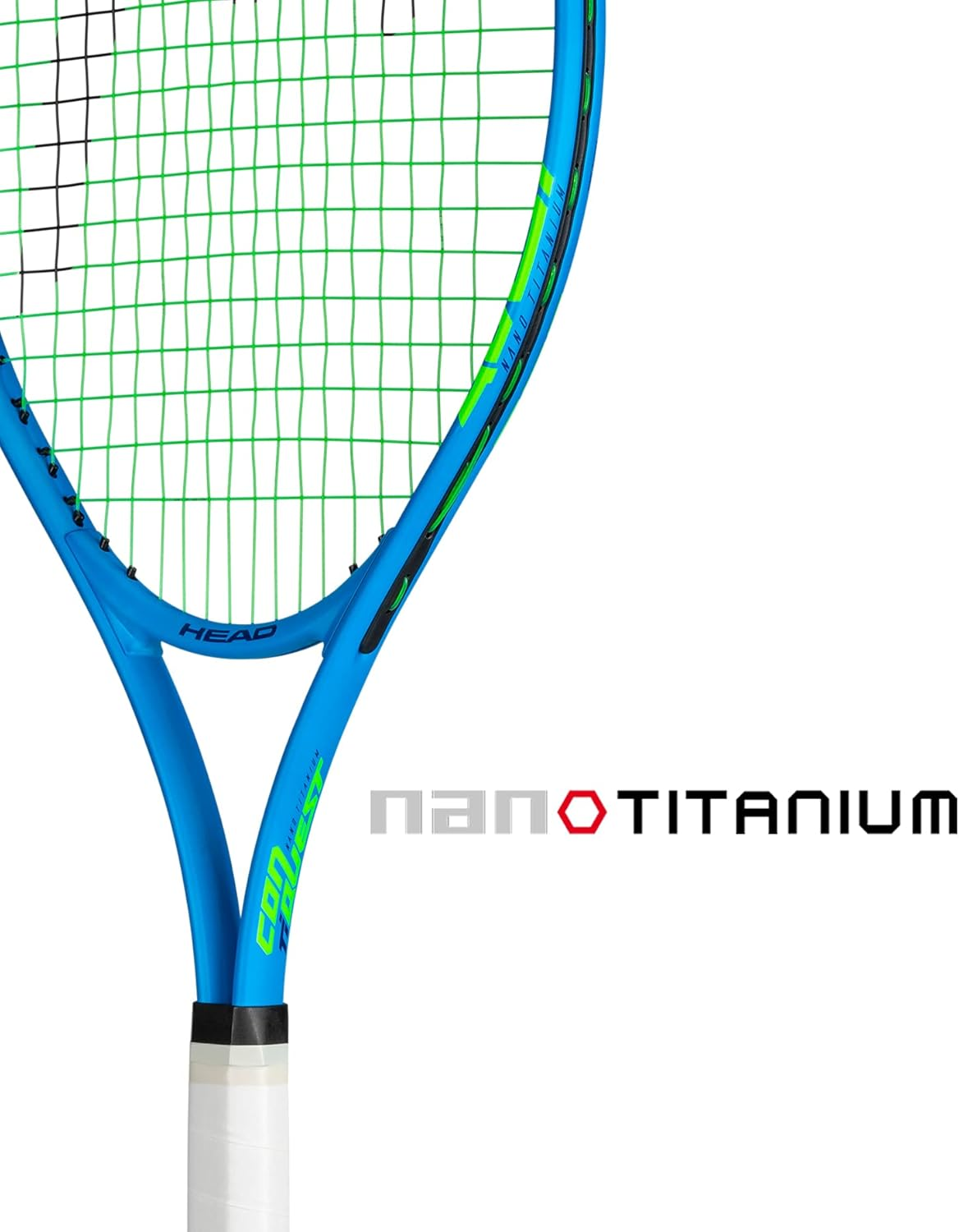 HEAD Ti. Conquest Tennis Racket - Pre-Strung Head Light Balance 27 Inch Racquet image number 5