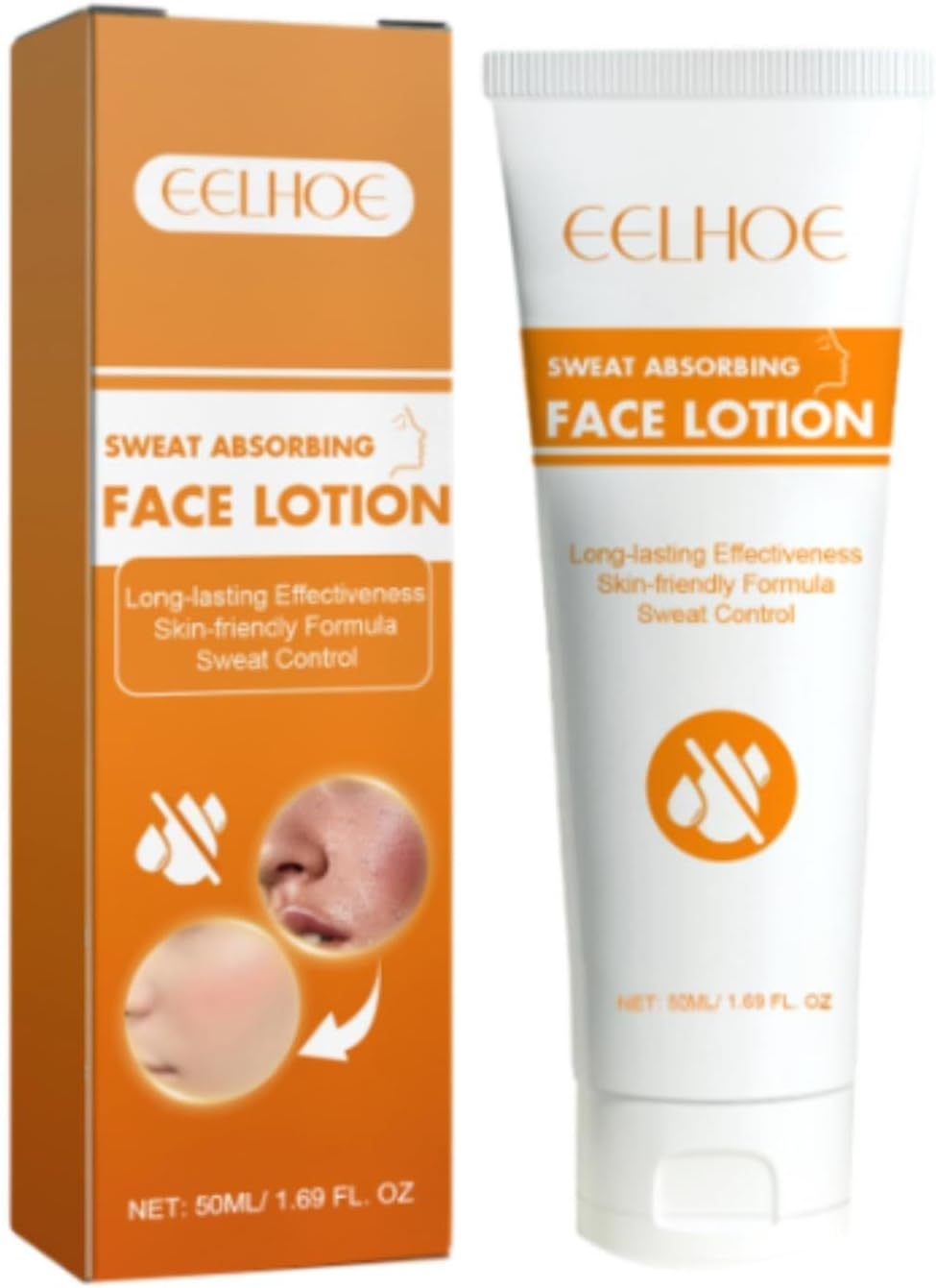 Oshhni Face Antiperspirant for Face Forehead and Scalp Portable Lightweight for Men Women Oily Face Control for Women Birthday Gift image number 5