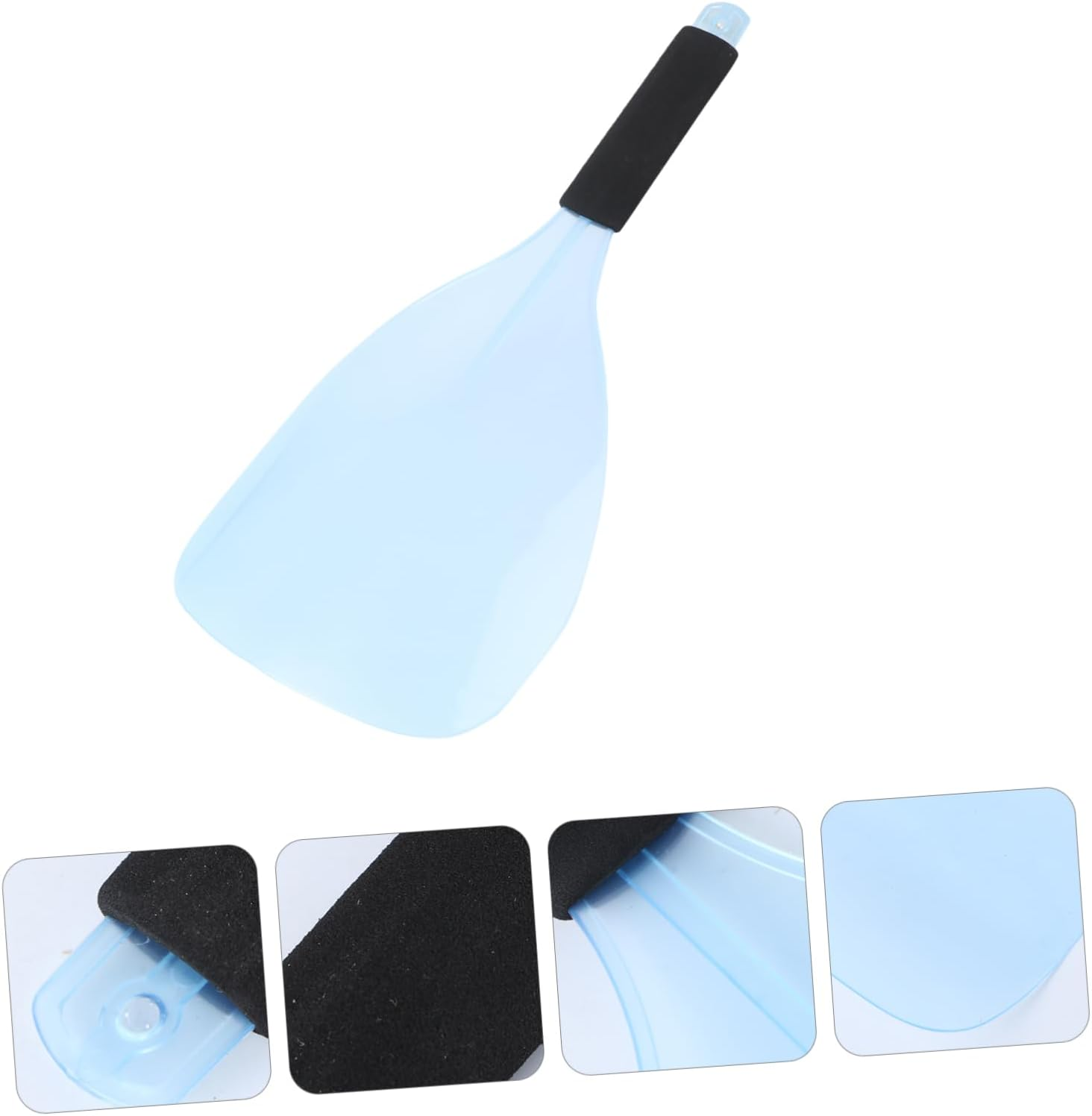 Beatifufu Blue Haircut for Hairspray Protection Non-Slip Sponge for Salon and Home Use for Facial Guard during Hair Treatments image number 4