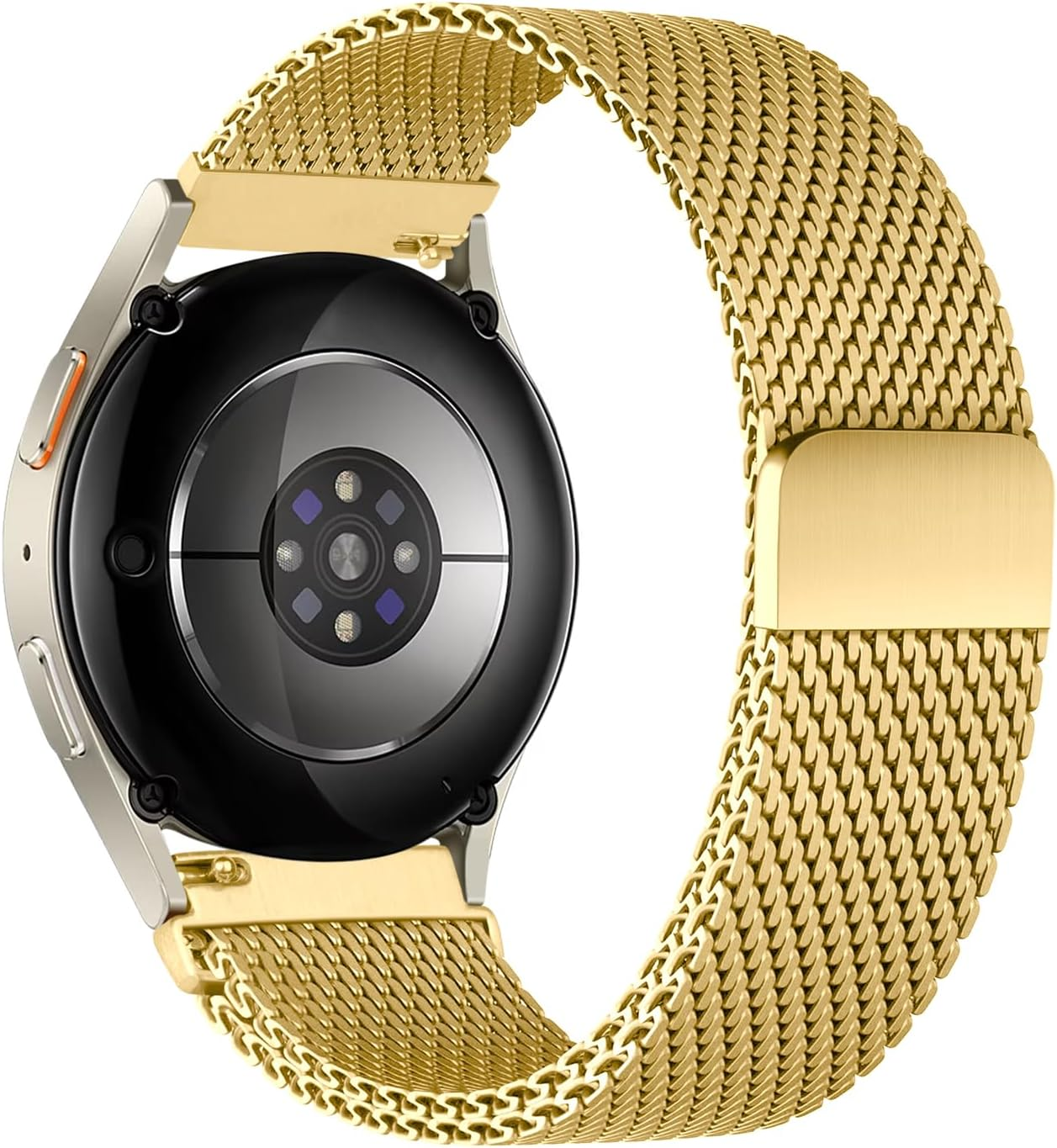 Milanese Loop for Samsung Galaxy Watch 7 6 5 4 Fe Band 44Mm 40Mm,20Mm Metal Watch Band Men Women Magnetic Mesh Strap for Samsung Watch 6 4 Classic 47Mm 43Mm 46Mm 42Mm/5Pro 45Mm for Garmin V&iacute;voactive 5