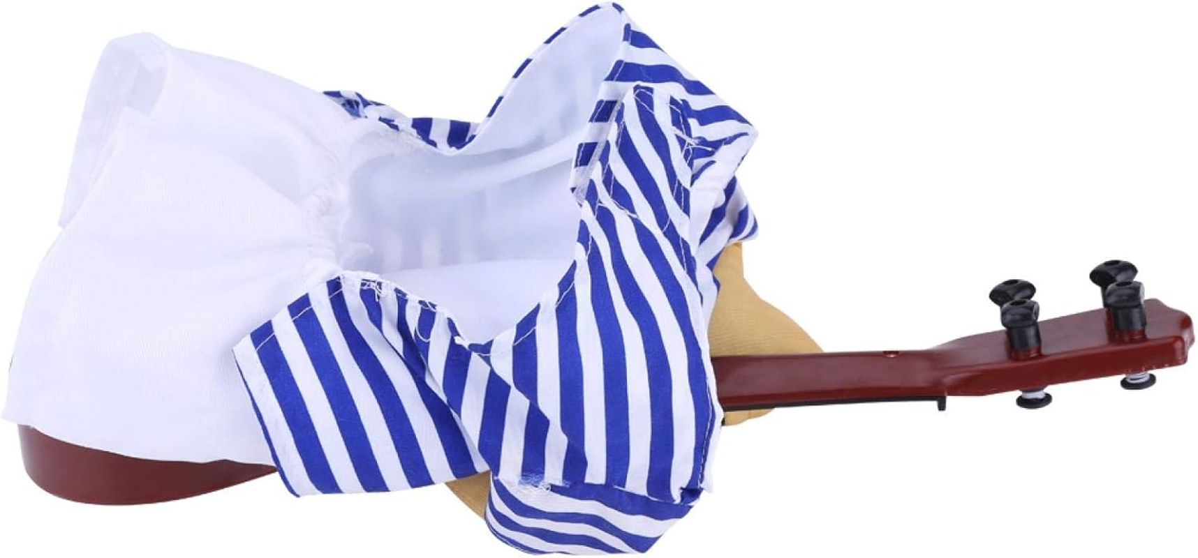 EVTSCAN Pet Guitar Costume, Funny Pets Dog Cat Clothes Guitar Player Dress, Puppy Halloween Christmas Party Costume(M-服装) image number 6