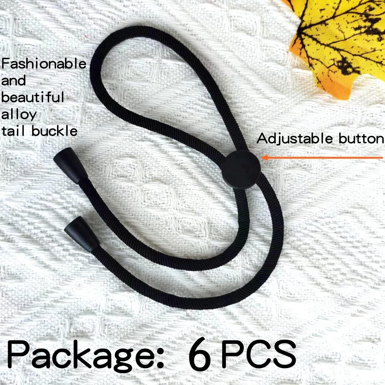 FEEZENT 6PCS Adjustable Headband Hair Tie for Thick Heavy Natural Kinky & Curly Hair, C-1 Count (Pack of 6) image number 2