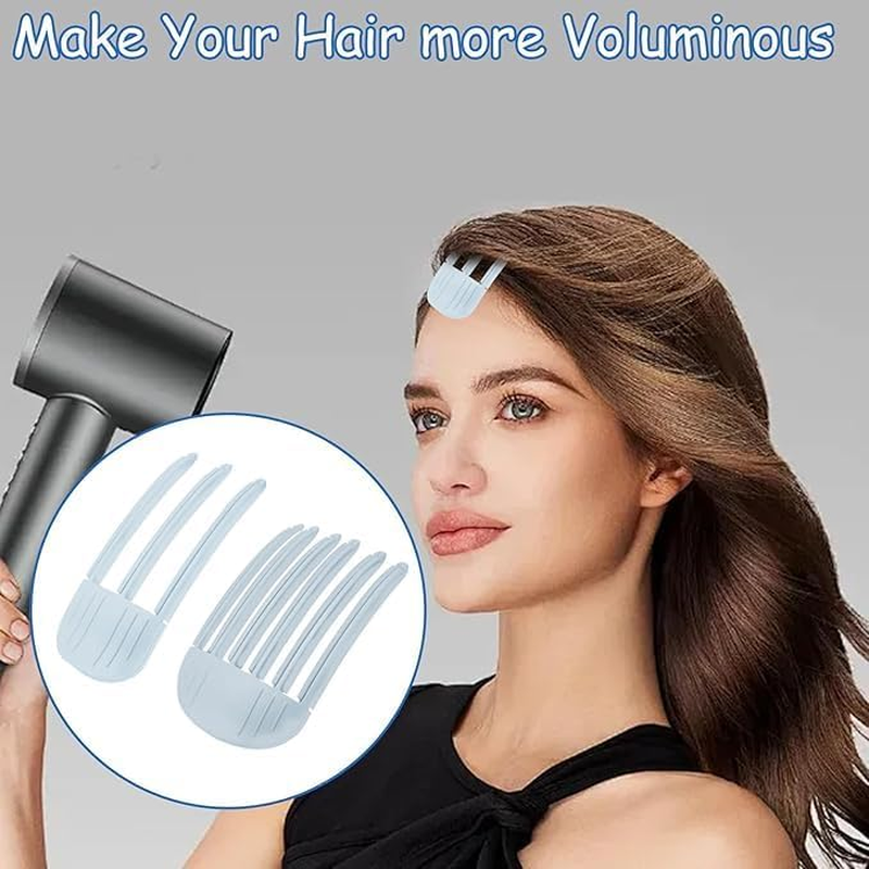 Hair Root Lifting Comb, 2Pcs Wind Shaping Styling Combs for Fluffy Bangs, Volumizing Hair Root Lifting Combs, Blue, Plastic, Unisex, Men, Women, Stylish, Versatile image number 6