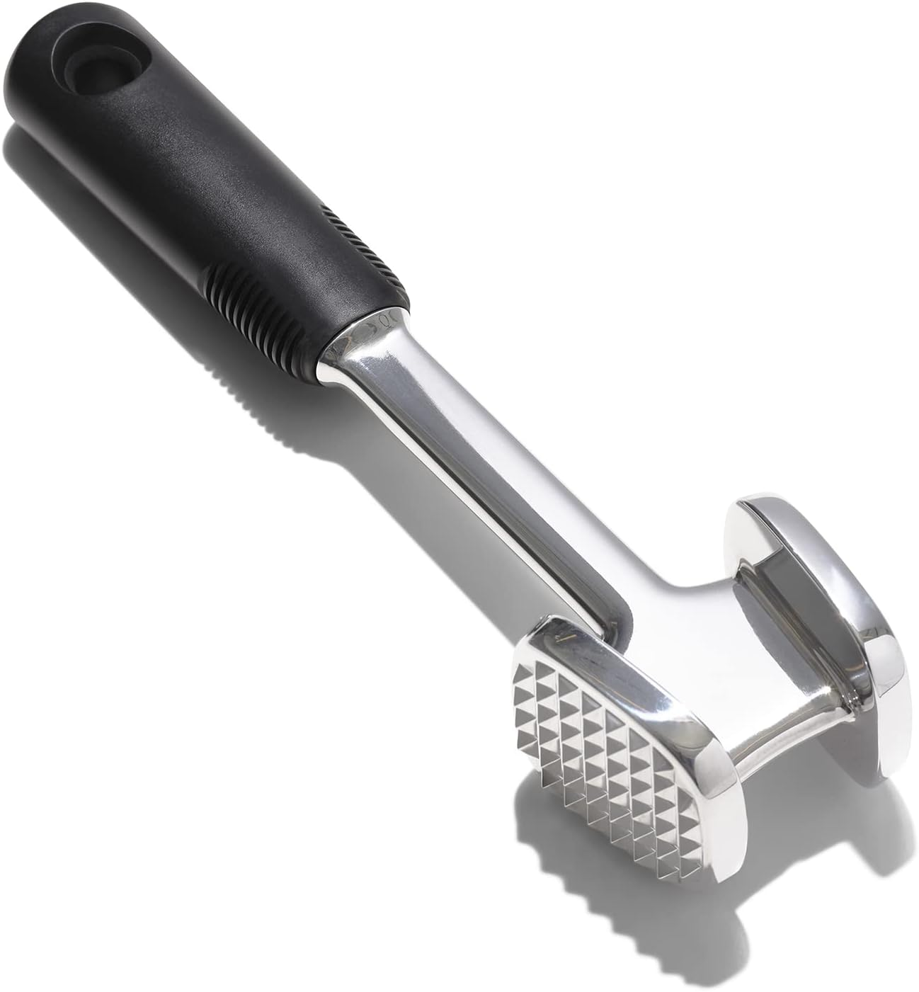 OXO Good Grips Aluminum Die Cast Meat Tenderizer, Grey/Black
