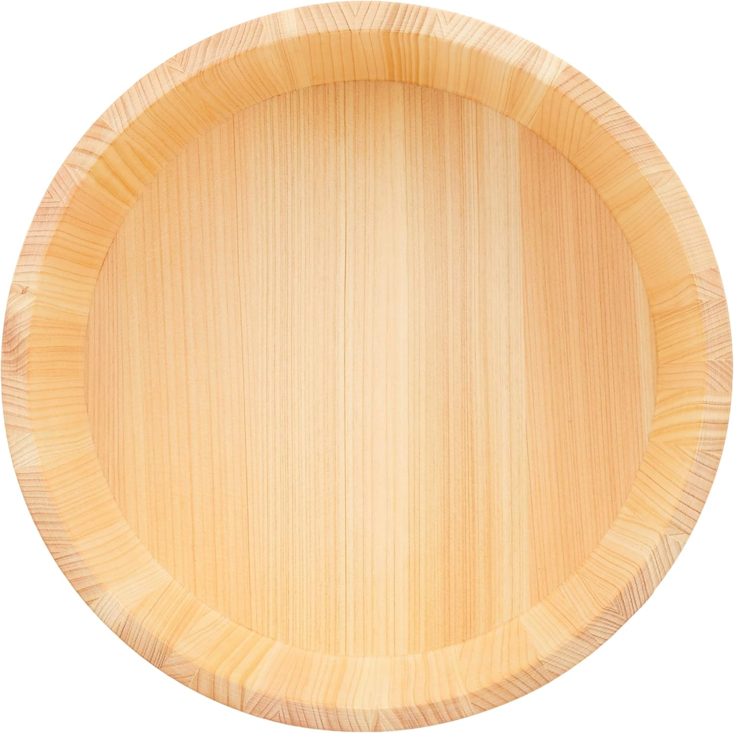 Daiwa YS-4 Industrial Tub, Bath Tub, Wood, Cypress, Mildew-Resistant, Water Repellent, Made in Japan, Stainless Steel Tag, Diameter 8.9 X Height 4.5 Inches (22.5 X 11.5 Cm)