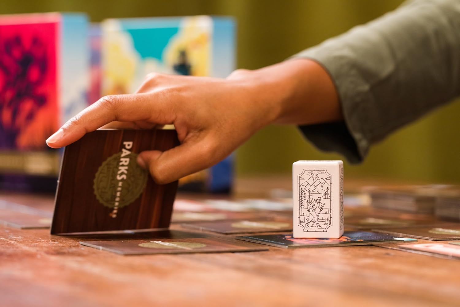 Keymaster Games Parks Memories Coast to Coast Board Game image number 2