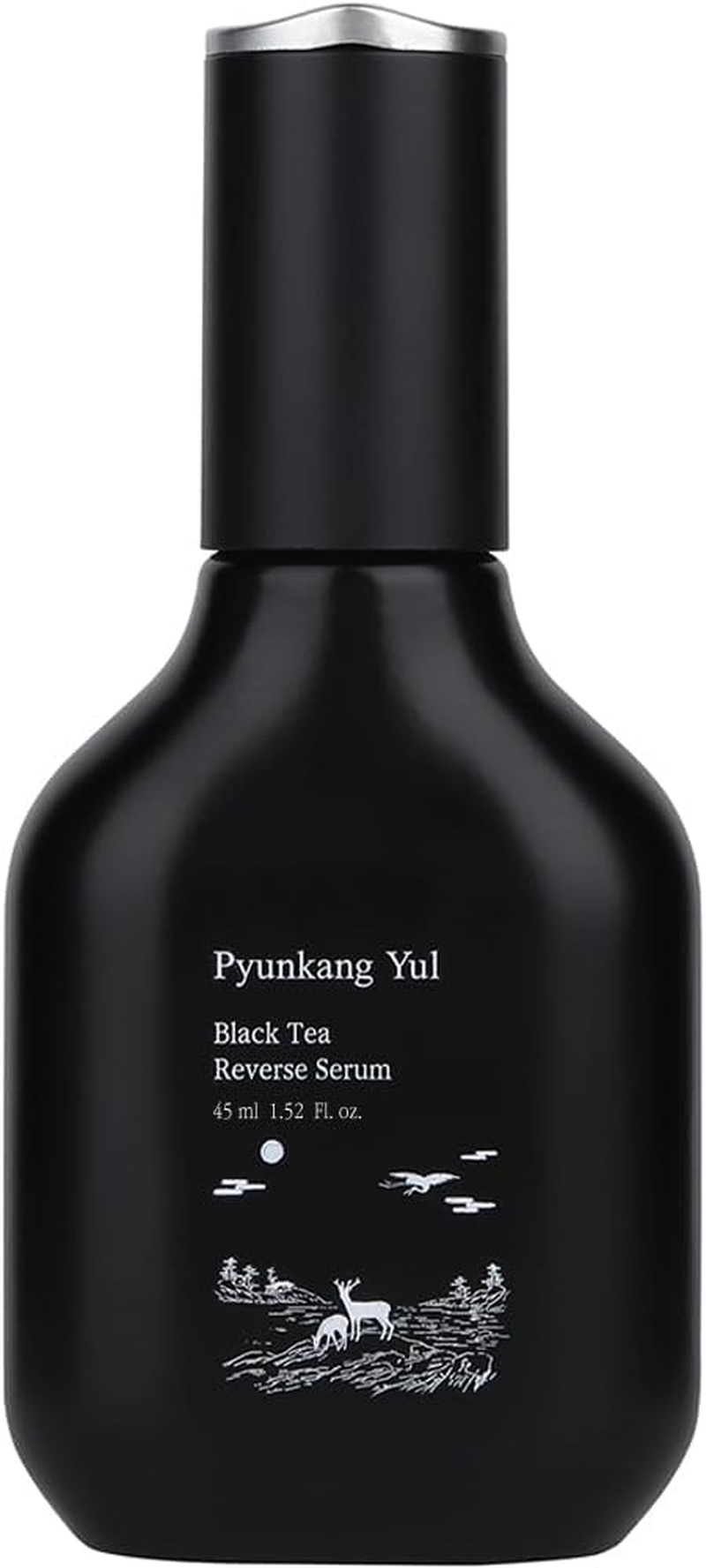 Pyunkang Yul [PKY] Black Tea Boosting Serum for Anti-Aging, Condensed Nutrition for Fine Line Care with Kombucha, Ginseng Fruit Extract, Zero-Irritation, Korean Skincare (1.52 Fl. Oz, 45Ml)