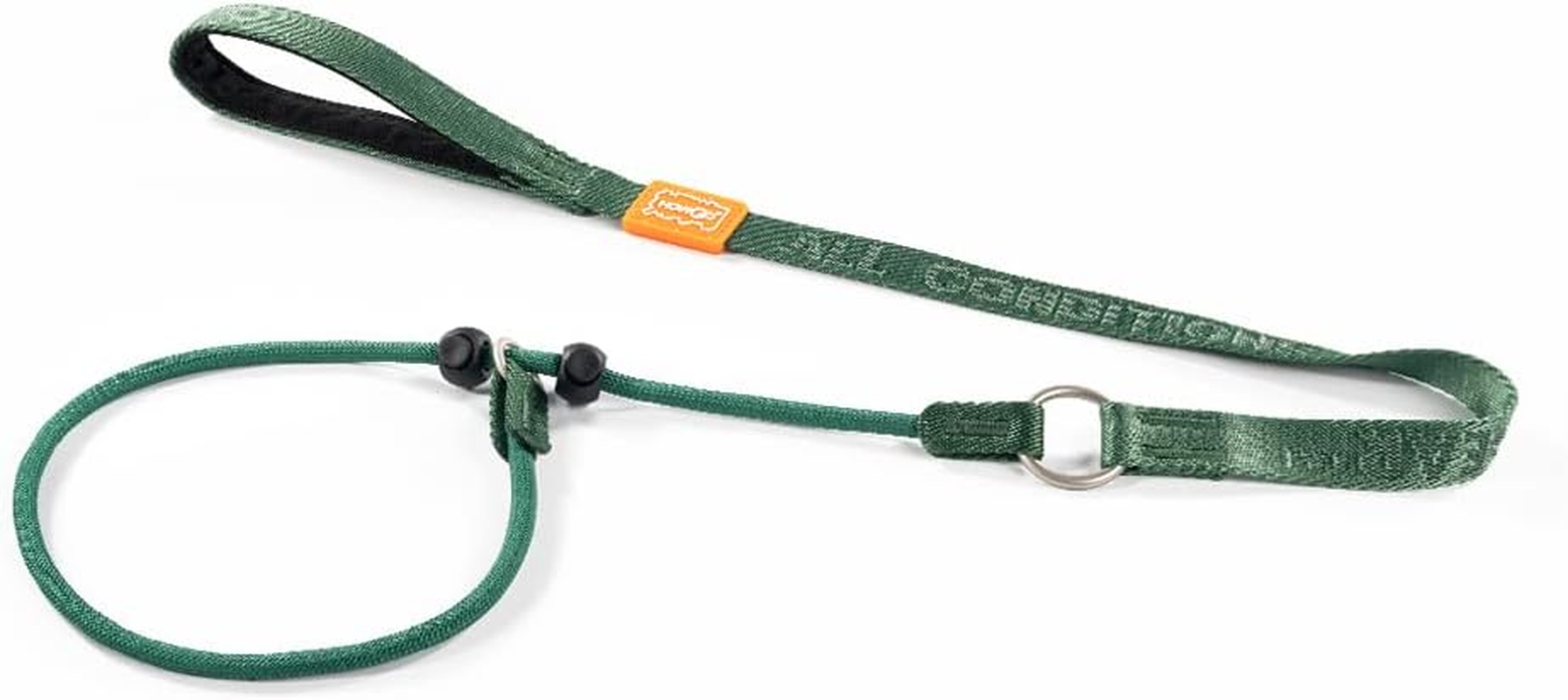 HOWGO Dog Slip Lead Dog Leash,Training Leash,Cinch Leash, No-Pull Slip Leash and Collar,Heavy Duty&Durable,Padded Handle,For All Breeds(Green, 3.6FT) image number 7