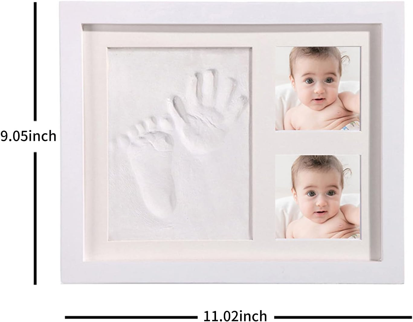 P Frame with Mud R Baby Girls Boys Hand & Otpri Nursery Decor Baby Newborn Type 3