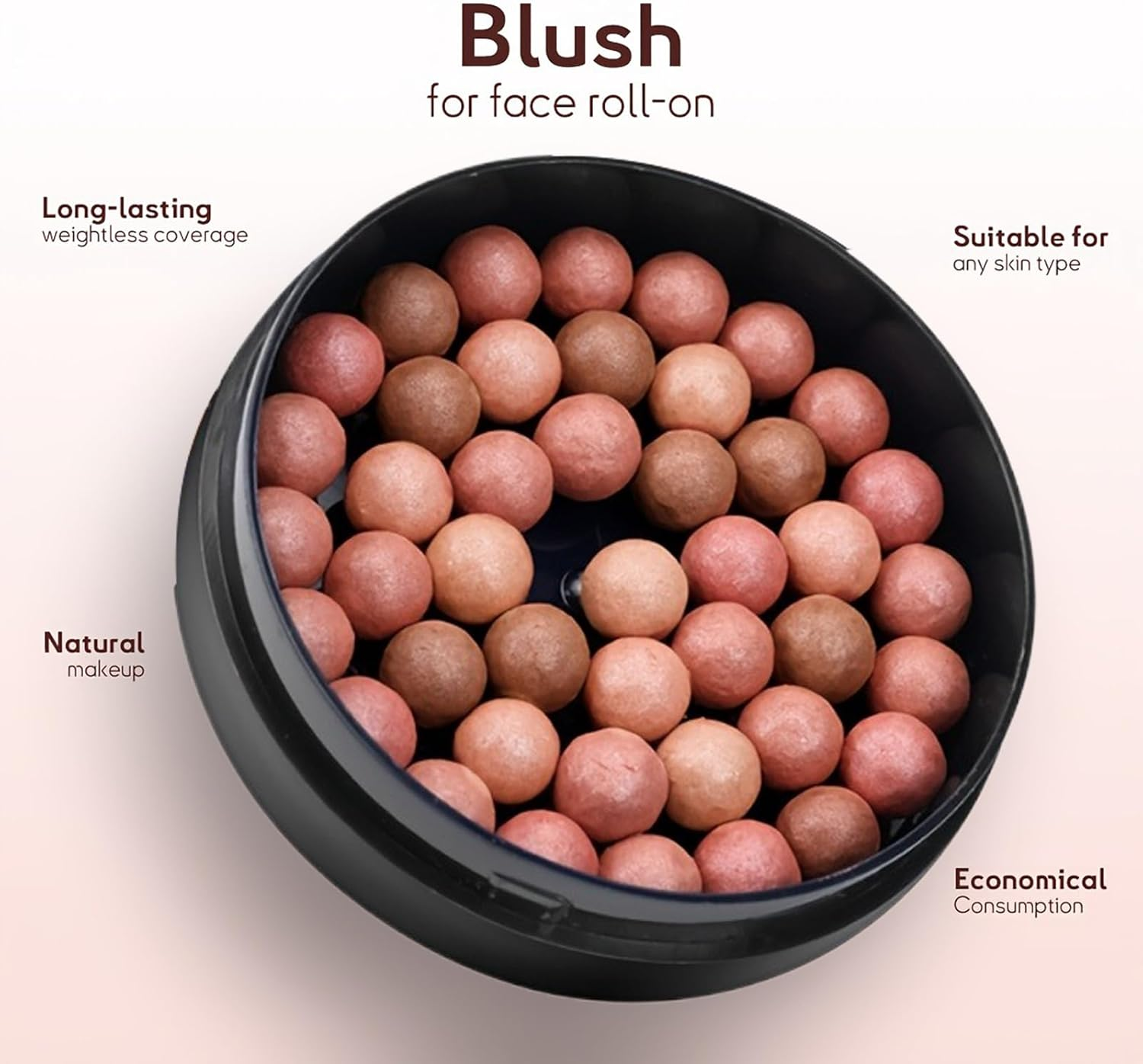 Cream Blush for Mature Skin | Lightweight Blush Pearls - Face Cosmetics Makeup for Cheek Sculpting Contouring Highlighting Mature Skin image number 6