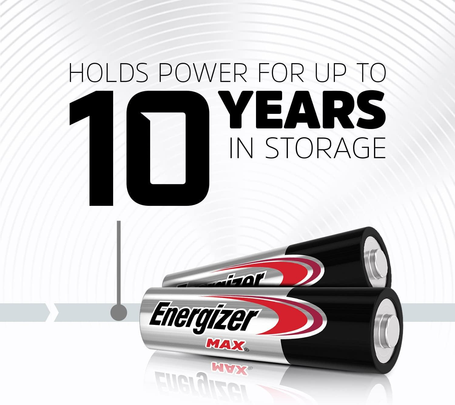 Energizer Max AA Alkaline Batteries, 1.5V Mercury-Free & Leak Resistant, Longer Lasting Power & Better Performance, 10 Year Shelf Life, 20 Pack image number 3