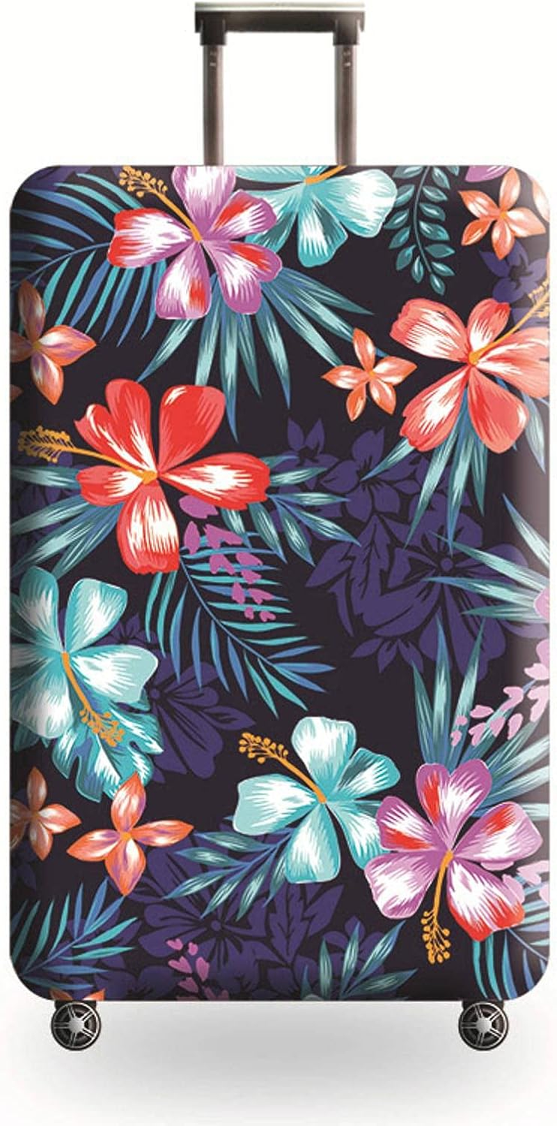 Flowerpatternluggageprotectorsuitcaseelasticprotectivecovers Trolleycase Dustfor18-32Inchtravelingaccessories H197