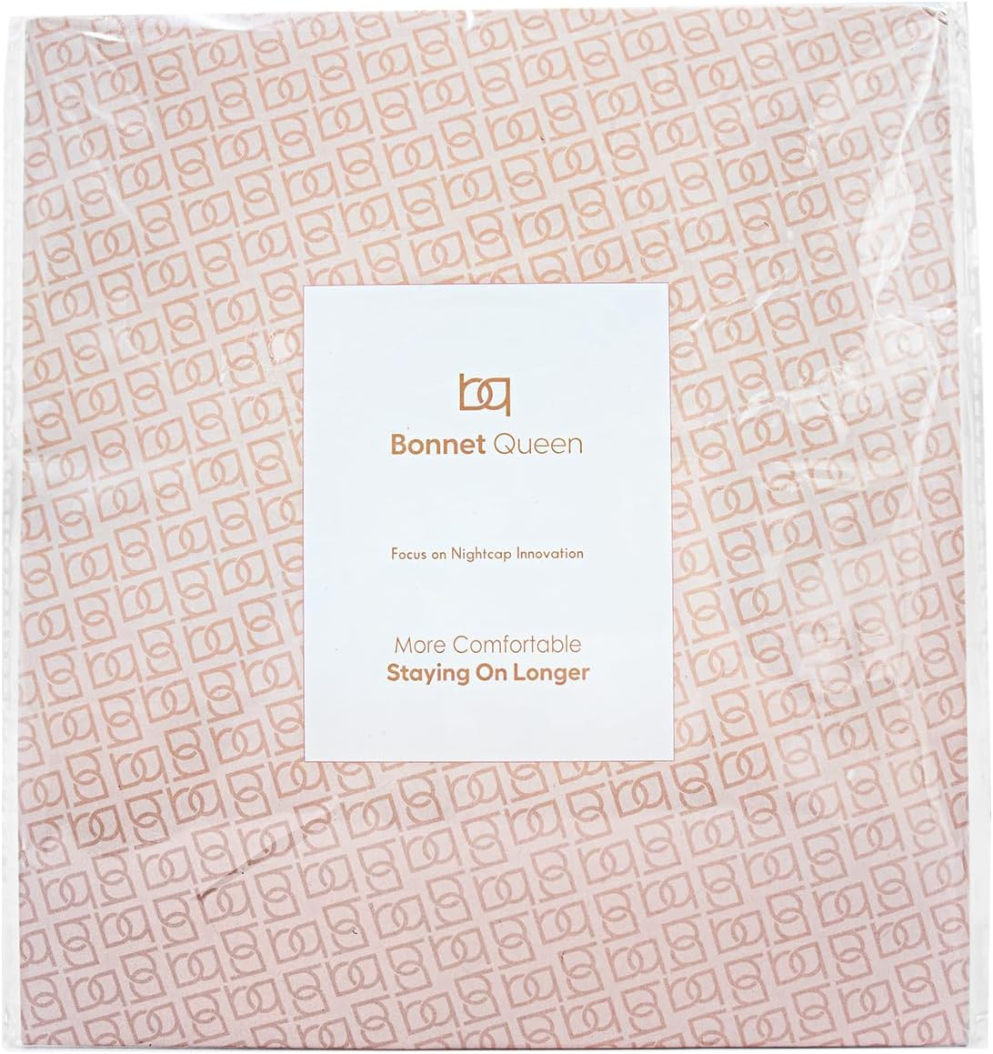 Bonnet Queen Silk Bonnet Satin Bonnet for Sleeping Women Double Layer Reversable Satin Sleeping Hair Cap Silk Bonnet with Wide Tie Band for Curly Hair, Medium Black+Silver image number 5