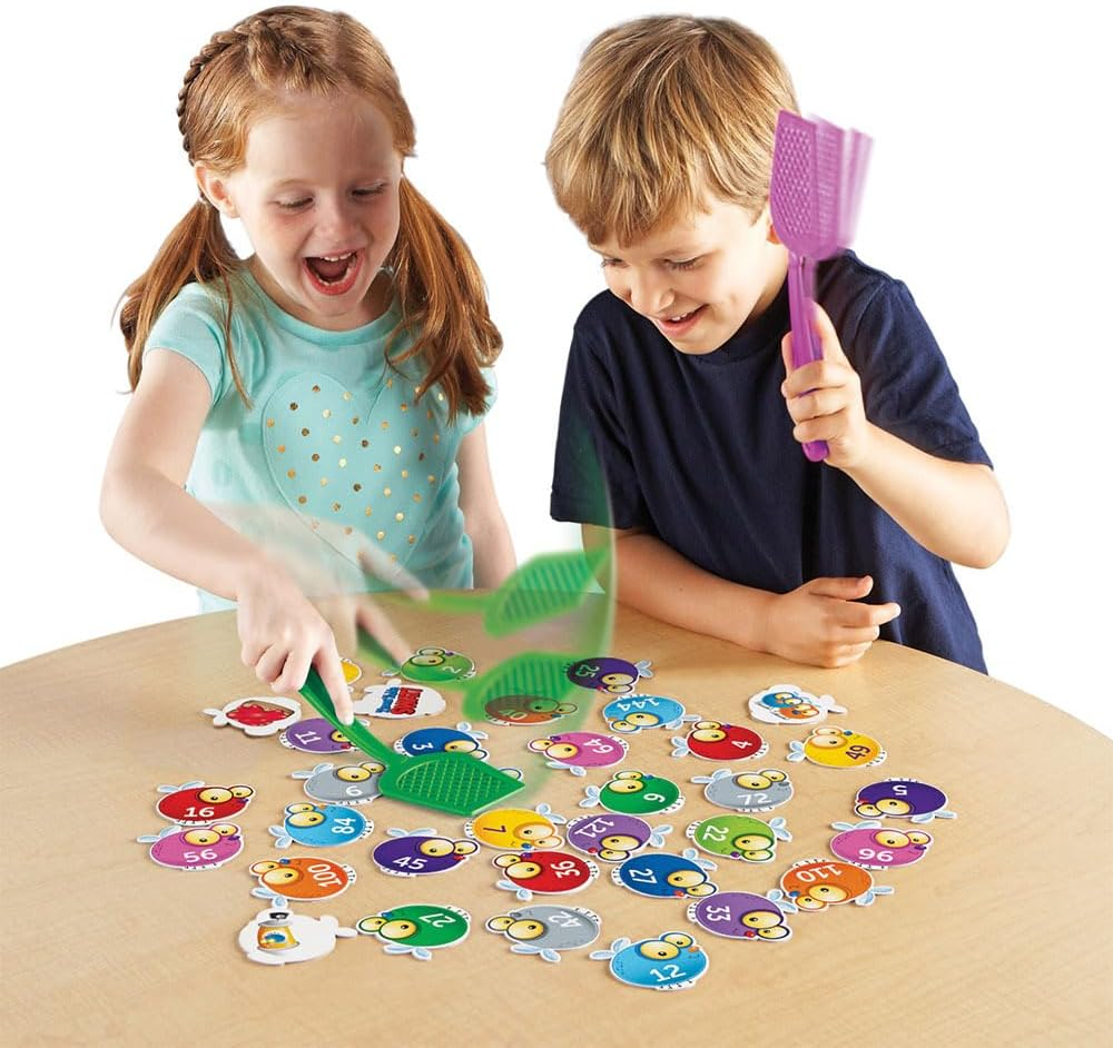 Learning Resources LSP3053-UK Times Table Swat, Multicoloured