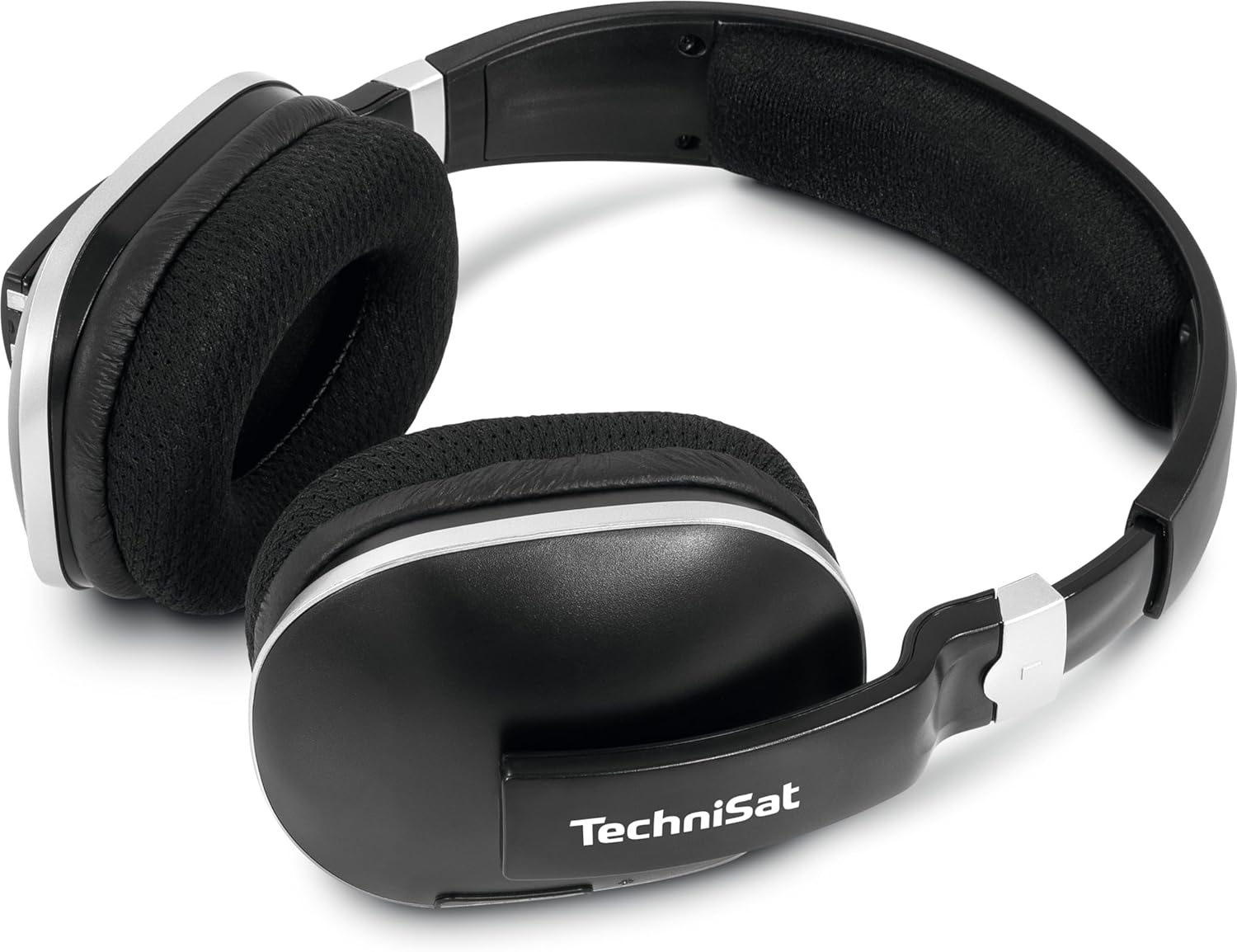 Technisat STEREOMAN 2 V2 Wireless 2.4 Ghz Wireless Headphones for Televisions and Music Systems with Docking Station, Aux-In, Audio Input Optical Black image number 2