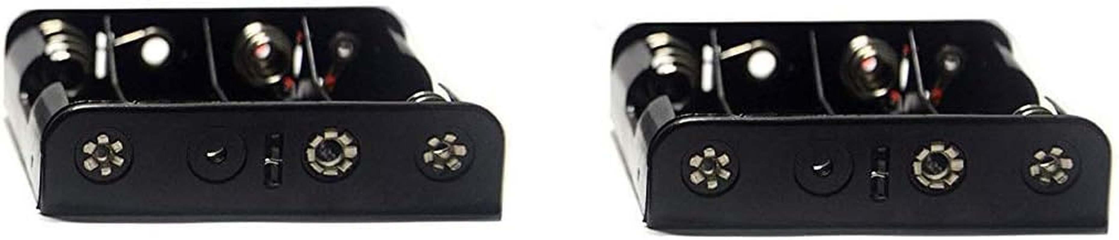 LAMPVPATH (Pack of 2) 4 AA Battery Holder, 4 AA Battery Holder with Leads, 4 AA Battery Holder with Wires image number 4