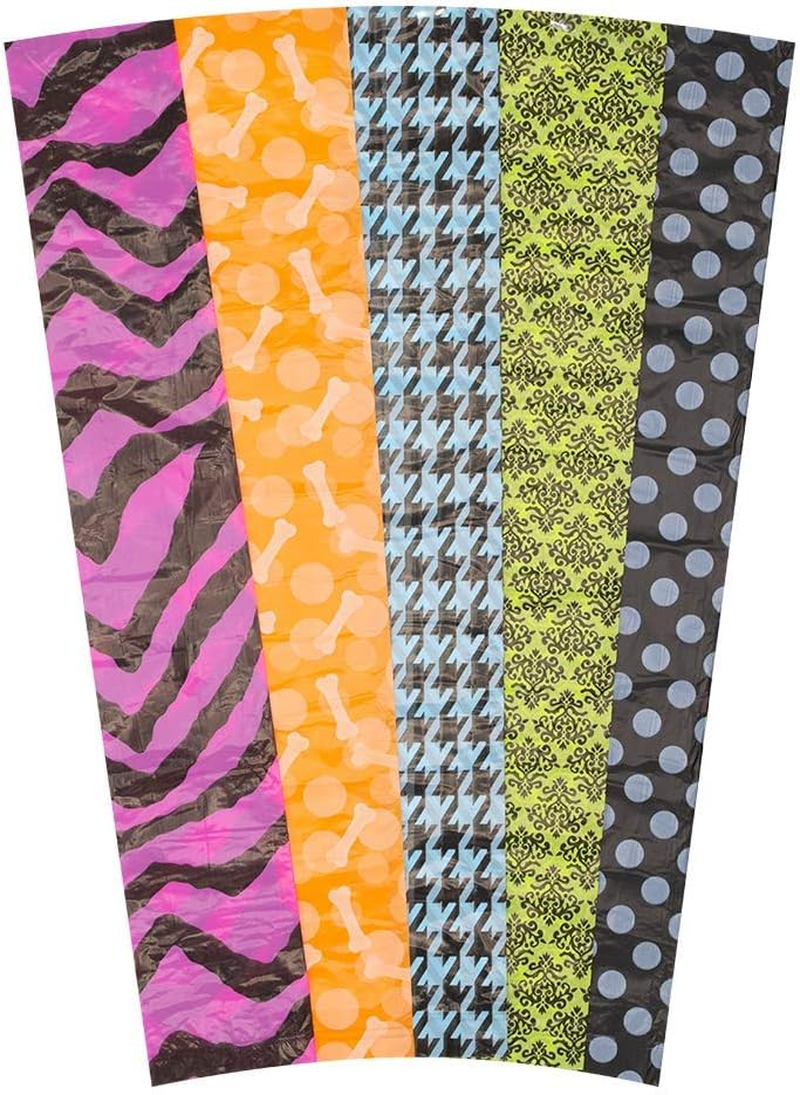 Bags on Board Waste Bags Refill Rolls, 140 Count, Patterned, 140Pk image number 5