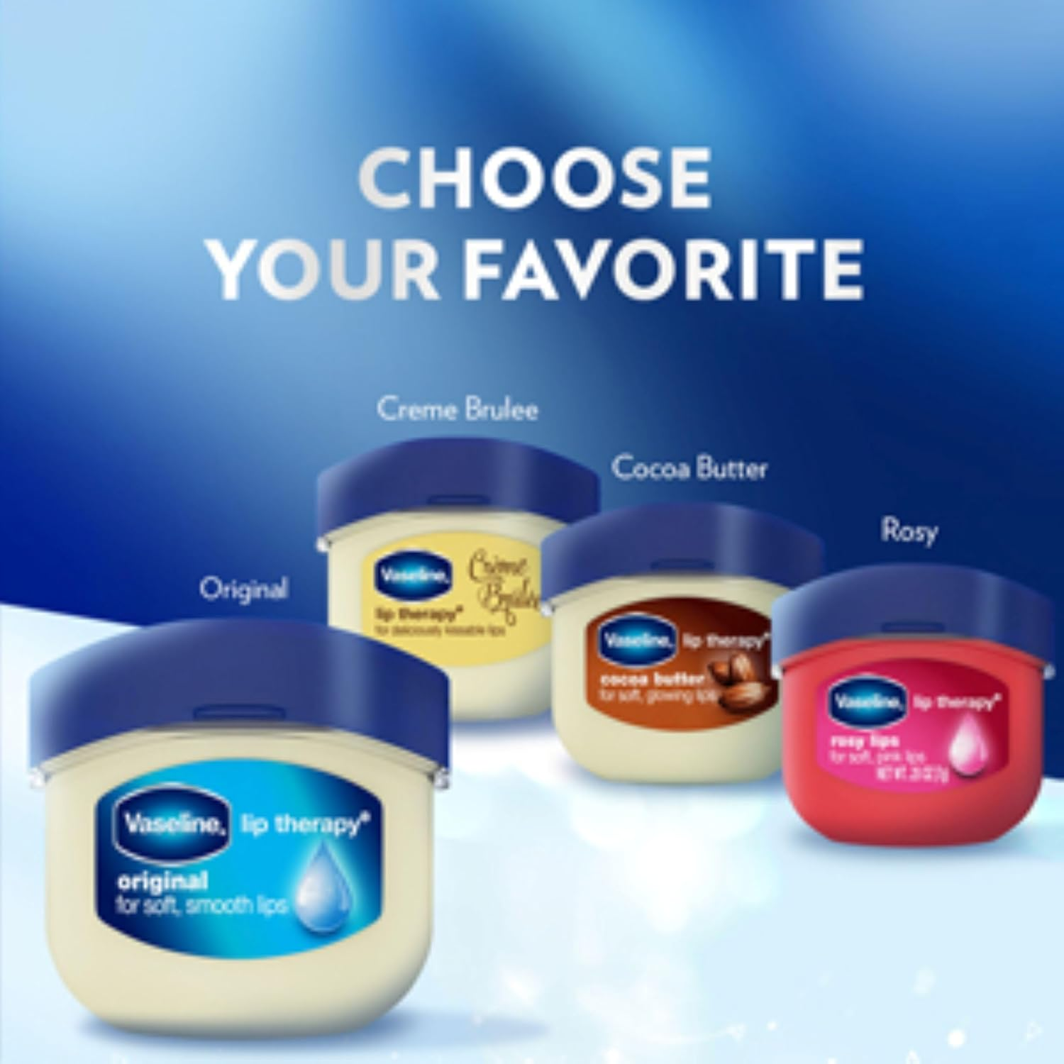 Vaseline Lip Therapy, Cocoa Butter 0.25 Oz image number 6