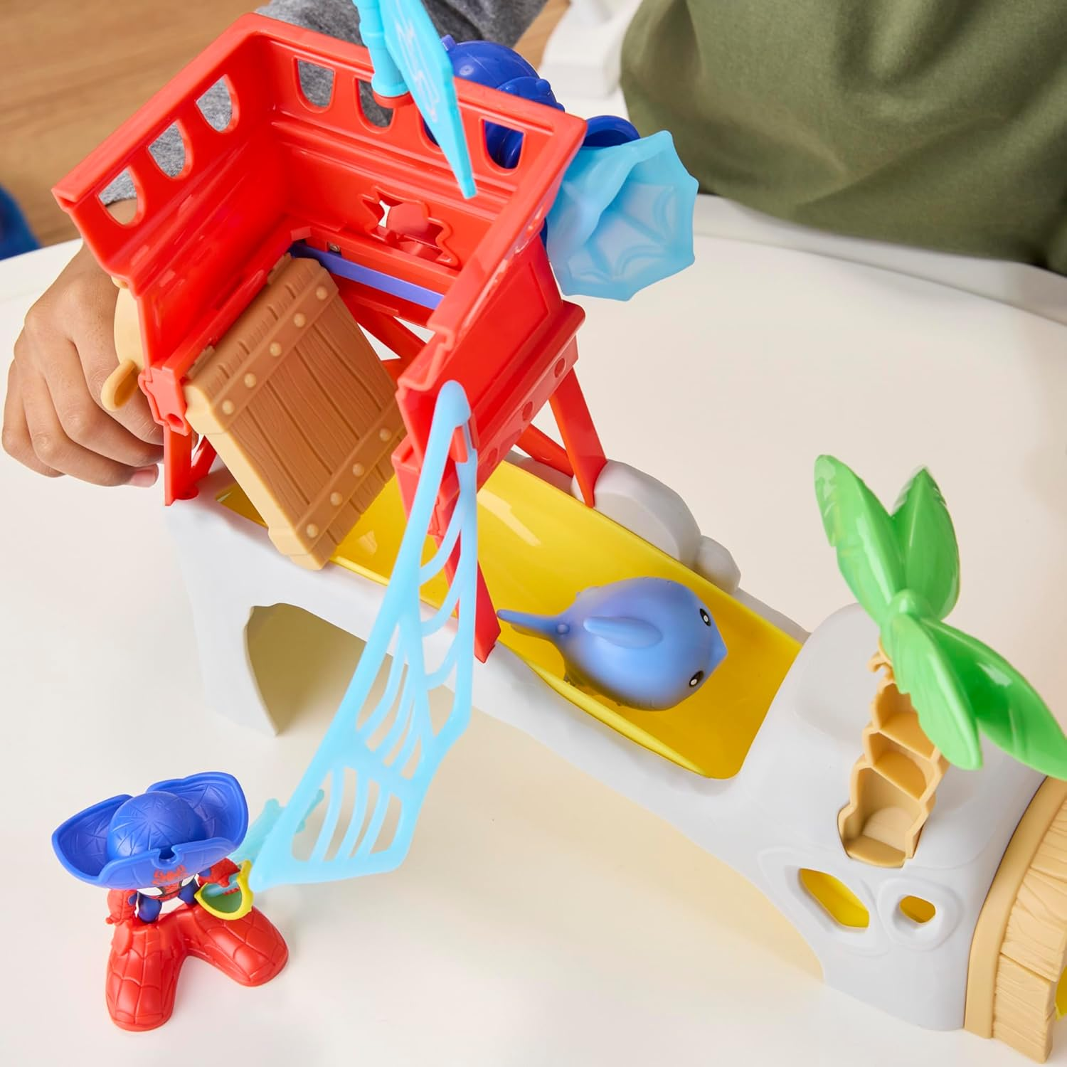 Spidey and His Amazing Friends Marvel Spidey and His Extraordinary Friends Water-Webs Spidey Island, Spider-Man Set