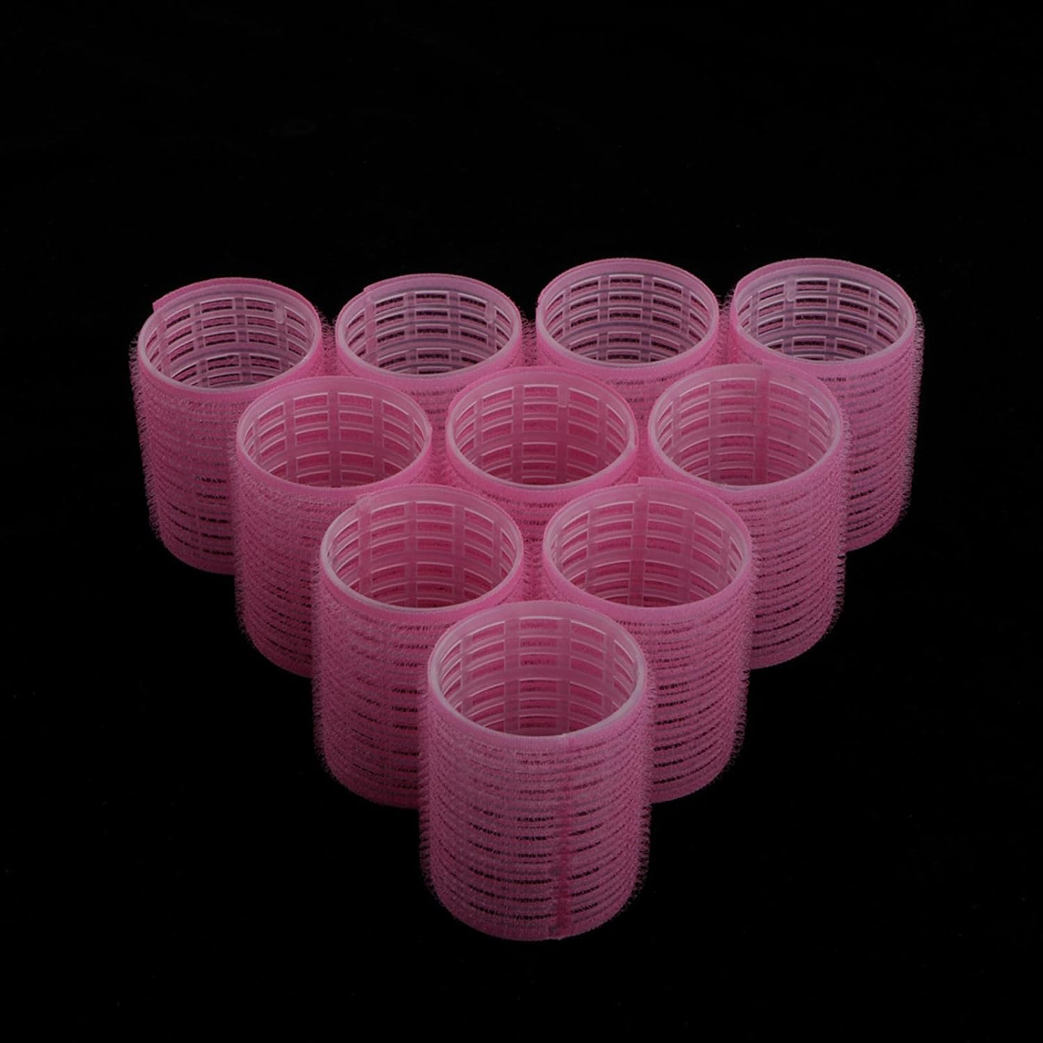 Magideal 10Pcs/Pack Large Medium Small, Grip by Self, Salon Hairdressing Curlers - Various Sizes, 48Mm image number 3