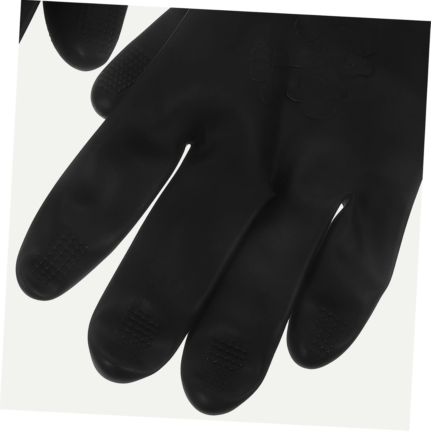 Healeved Hair Shampoo Gloves Hair Dye Glove 3 Pairs Size L Waterproof Washable Anti-Slip Premium Rubber Hairdressing Supplies for Salon and Home Use image number 3