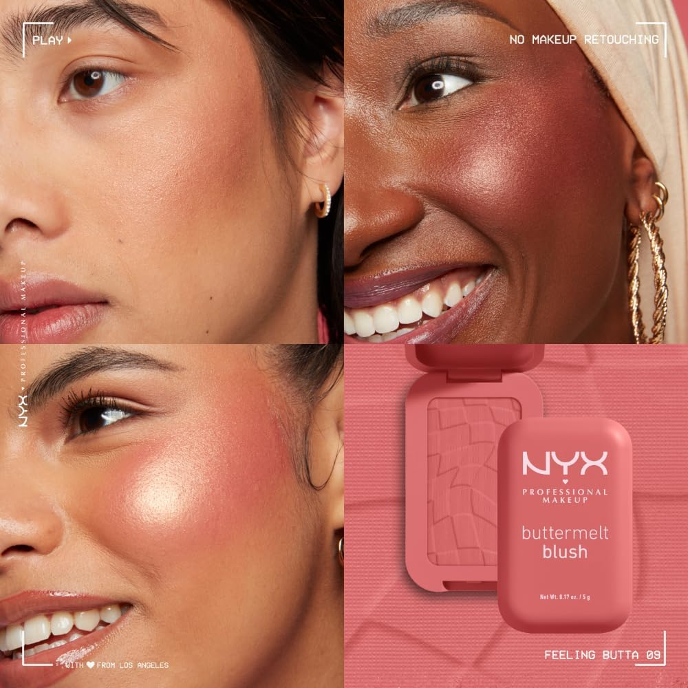 Nyx Professional Makeup Buttermelt Blush Feeling Butta