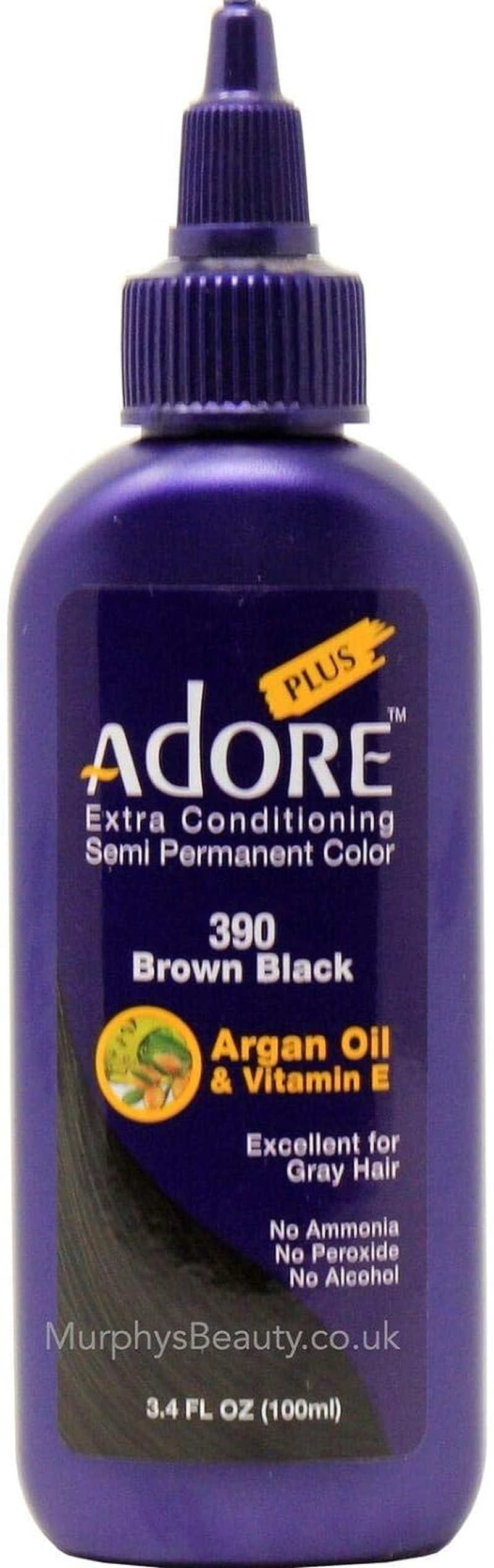 Adore plus Semi Permanent Hair Color, AD378, Mocha Brown, 100 Millilitre