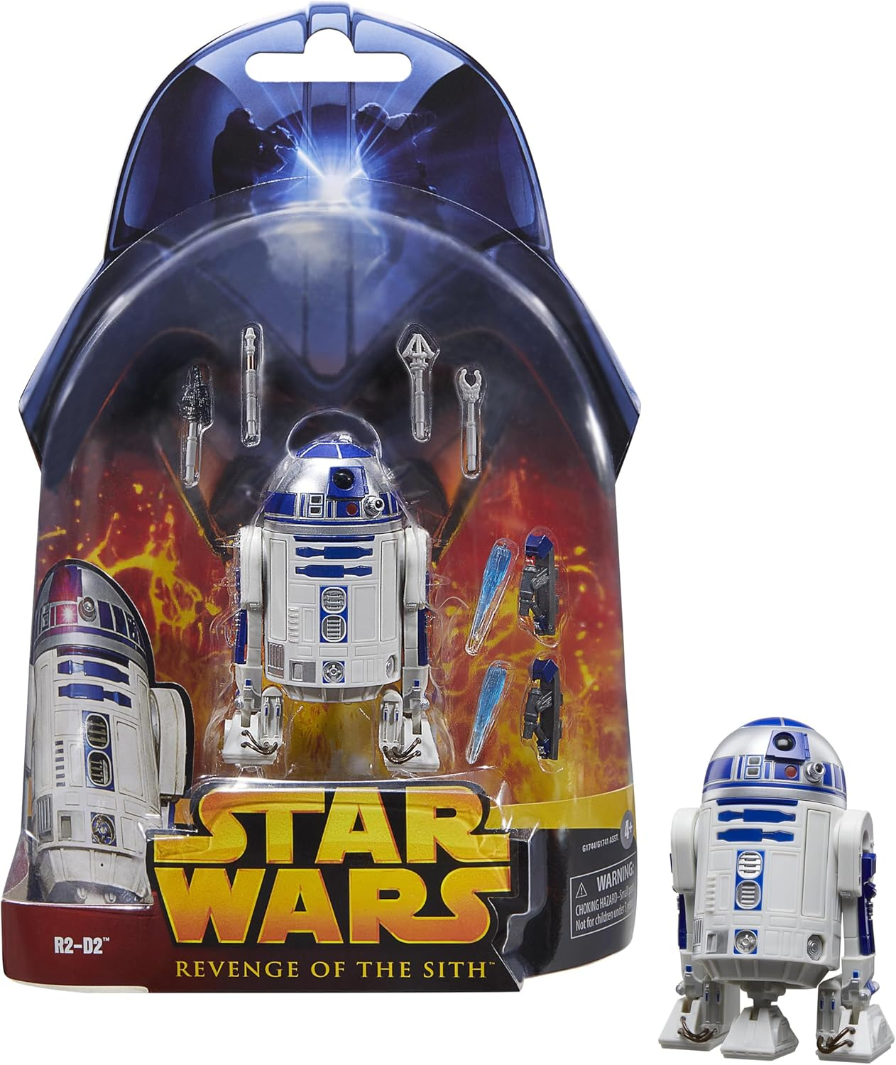Star Wars the Black Series R2-D2, Star Wars: Revenge of the Sith 20Th Anniversary Collectible 6 Inch Action Figure image number 3