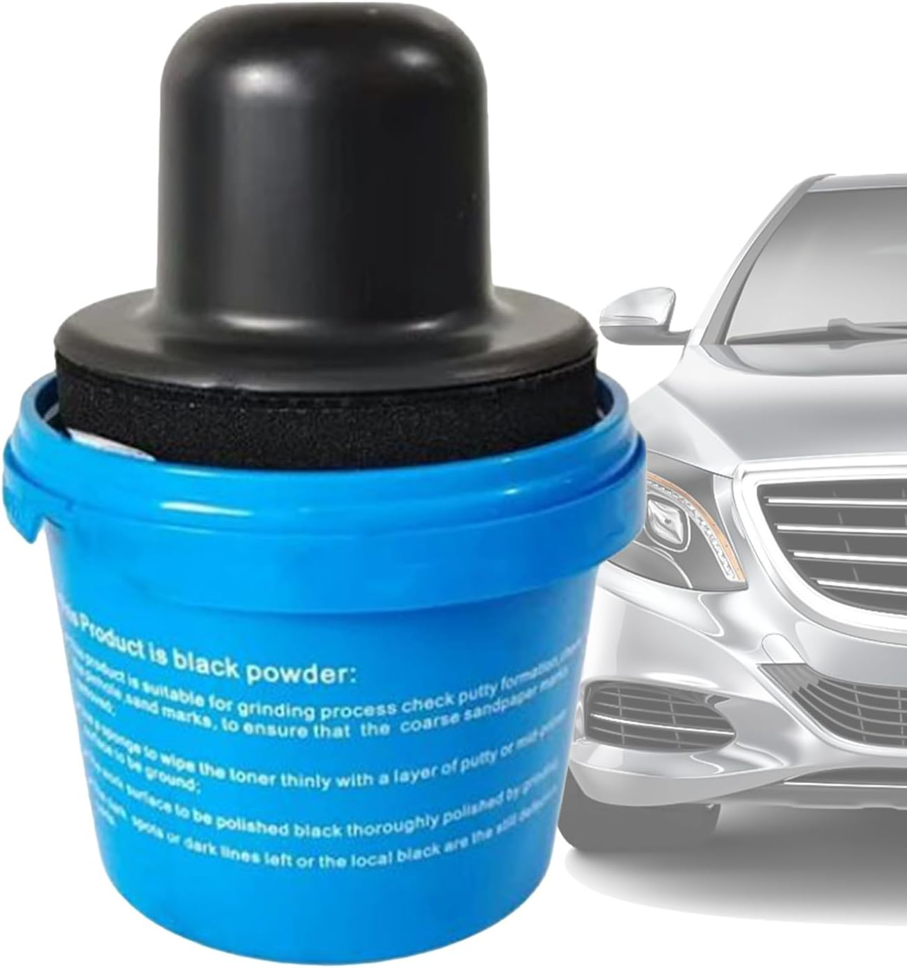 Guide Coat Powder, Guide Coat Automotive, Abrasive Guide Coat Black Dry Primer Filler for Car Body Repair Refinishing Vehicle Maintenance Scratch Removal image number 2