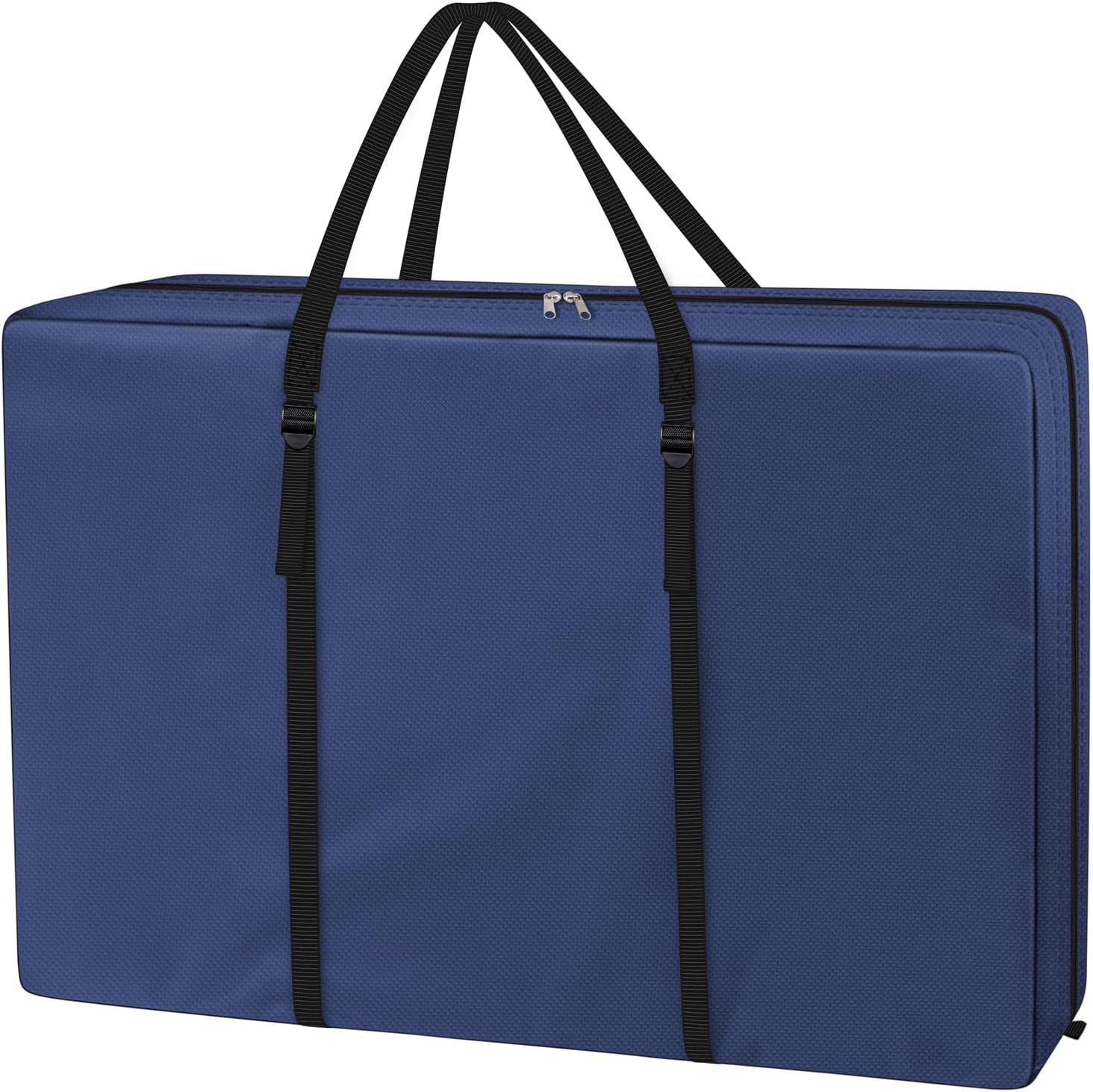 Explore Land Heavy Duty Chair Storage Bag for Folding Longue Zero Gravity Light Weight Transport Folding Rollator Walker (2Pack-Black)