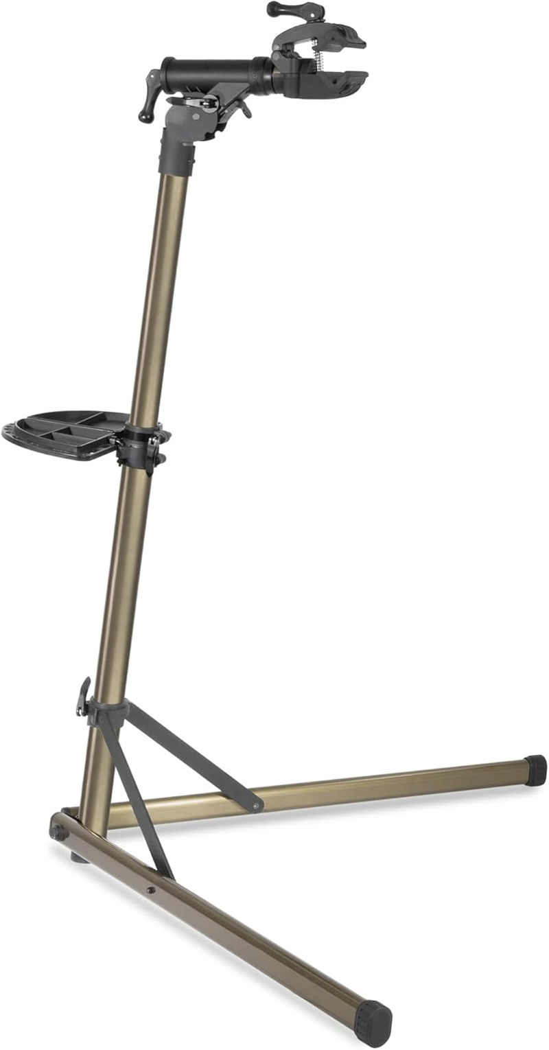 Cyclingdeal Bike Repair Stand - Home Portable Bicycle Mechanics Workstand (Max 55Lbs/25Kg) - for Mountain MTB Road Bikes Maintenance Stand with Improved Designs - Adjustable & Foldable image number 4