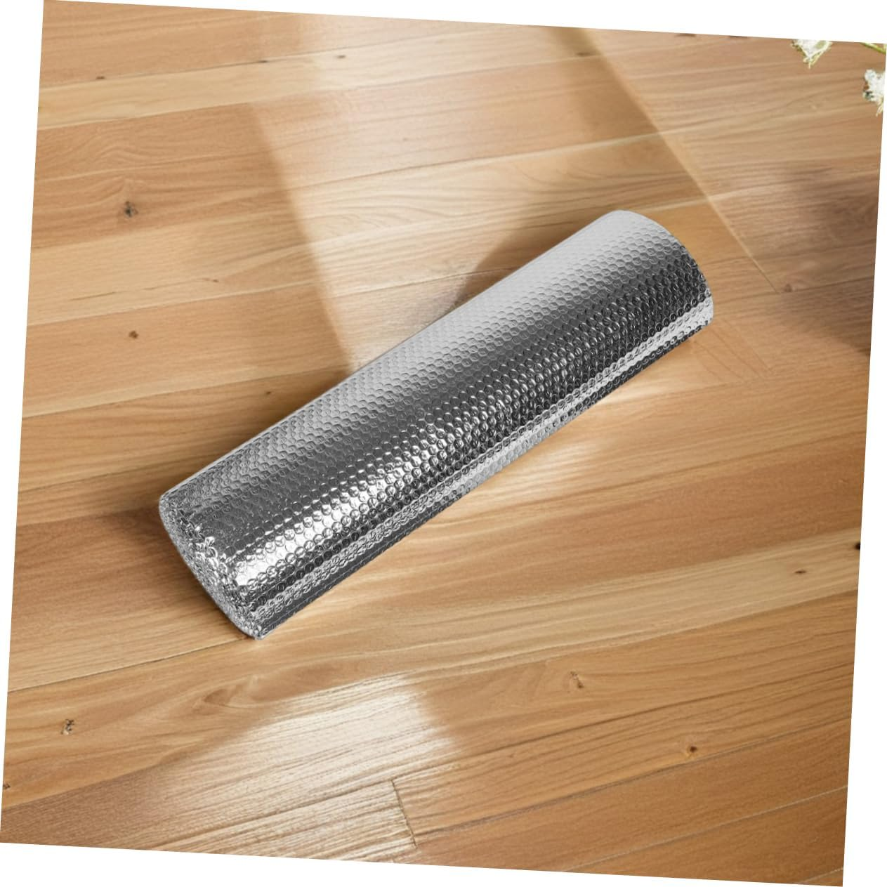 COHEALI Reflective Bubble Insulation Roll Thermal Barrier for Windows and Roofs 3M X 60Cm Aluminum Foil Heat Reflective Film Self-Adhesive Insulation Solution image number 1