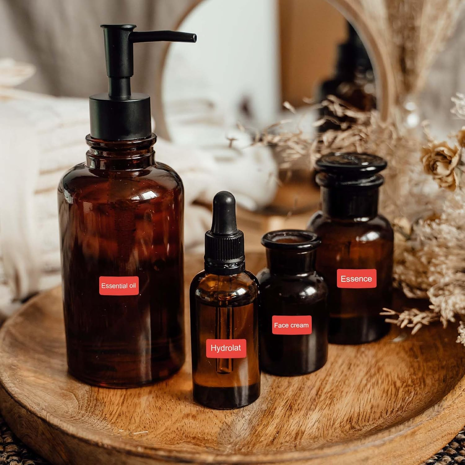 3 Rolls Label Maker Tape for Phomemo D30, Label Printer Paper Stickers Waterproof Thermal Self-Adhesive Label Thermal Paper for Label Maker Machine for Home Office School (Red, 12Mm X 22Mm) - Orange image number 6