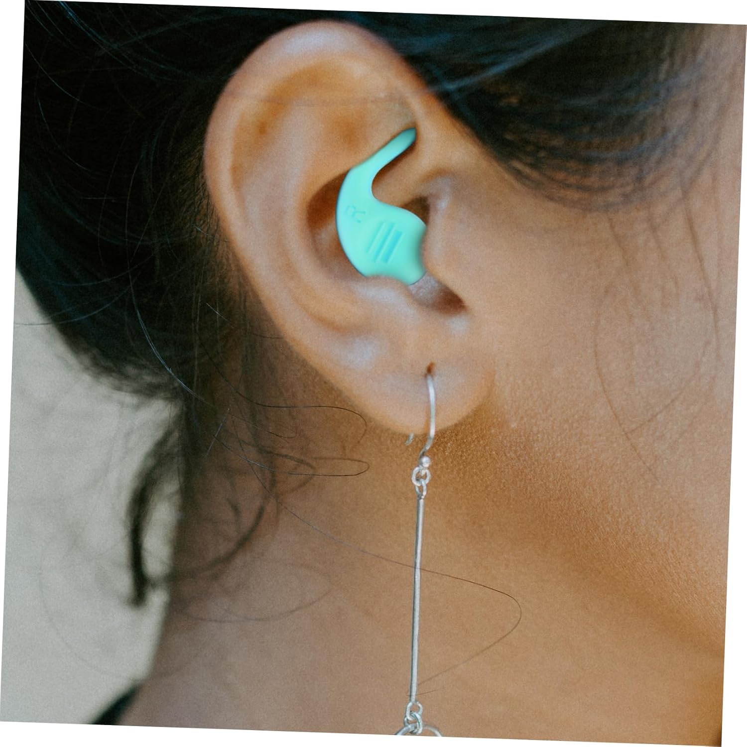 BUTIFULSIC Silicone Ear Plugs Noise Reduction for Sleeping and Concerts, Green Soft Reusable Hearing Protection Earplugs for Snoring, Swimming, Travel, and Industrial Use image number 6