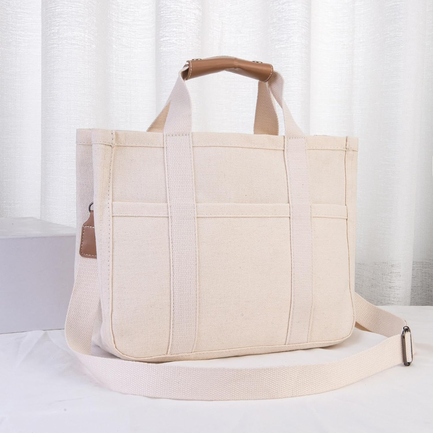 Mom Diaper Bag - Stylish Tote Bag with Compartments Multifunctional Stroller Mom Bag | Baby Travel Organiser Shoulder Bag for Women, Moms and Ladies, Ideal for Daily Use And image number 4