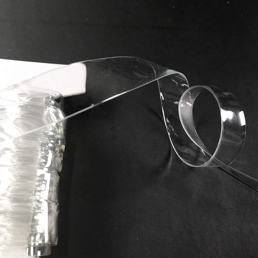 30-Yards Clear Elastic Stretch Light Weight Transparent Stretch Elastic for Underwear, Swimwear, Sportwear, Masks, TR-12220 (6Mm) image number 4